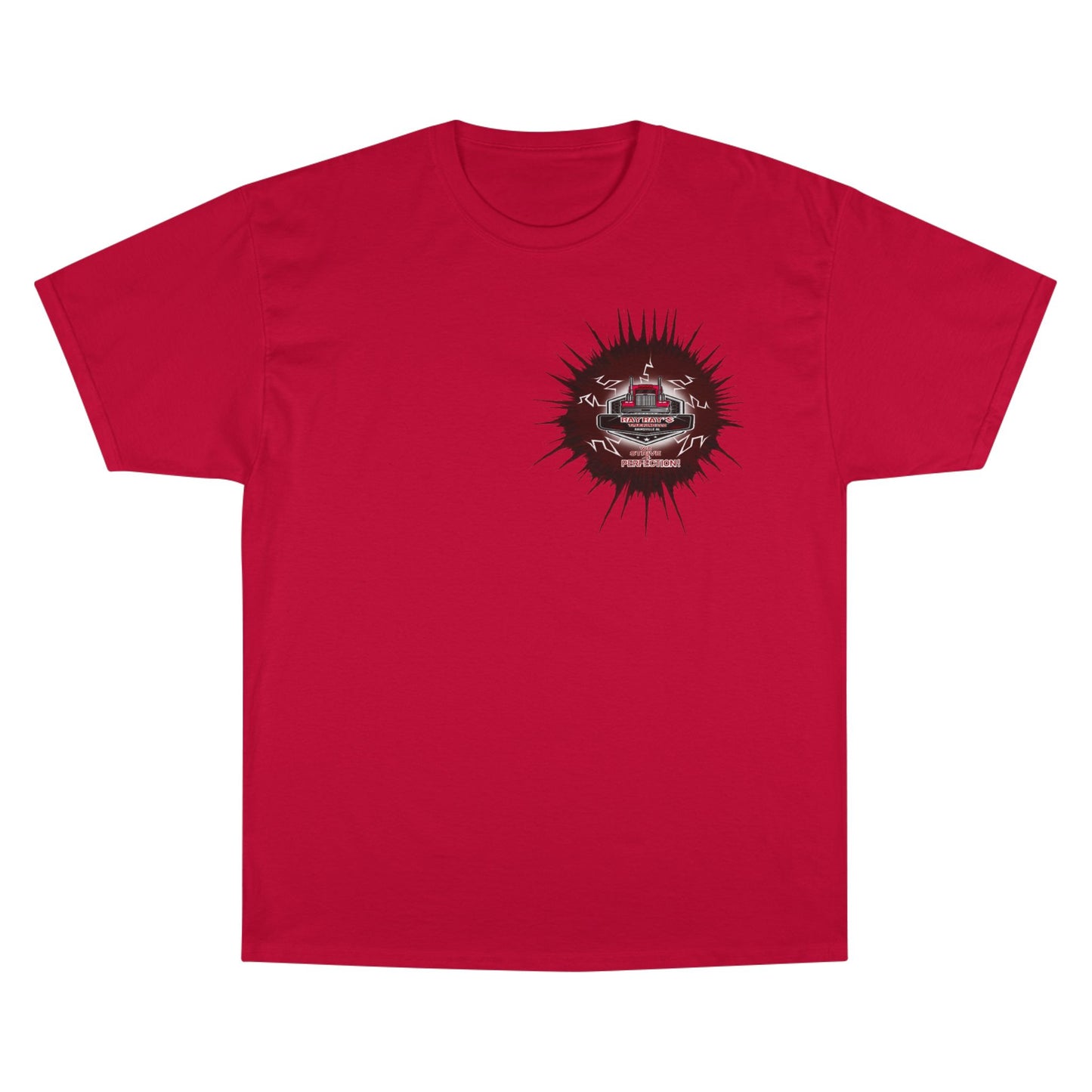 Ray Rays Trucking LLC Lightning - Champion T-Shirt