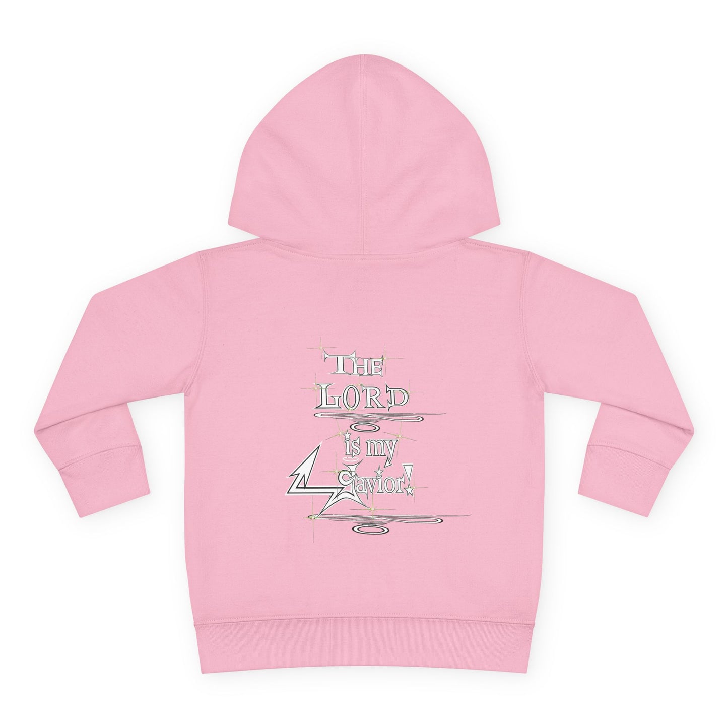 Copy of Supreme Authority The Lord Is My Savior -Toddler Pullover Fleece Hoodie