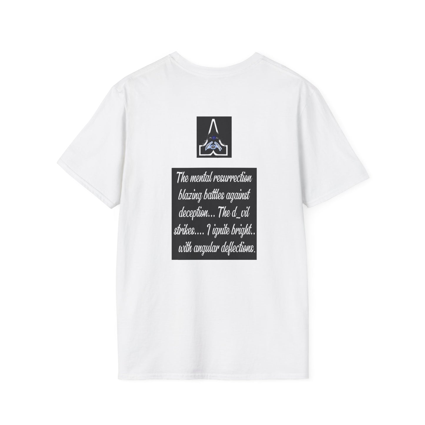 Supreme Authority 75 god power praying hands remix 1 Unisex Softstyle T-Shirt