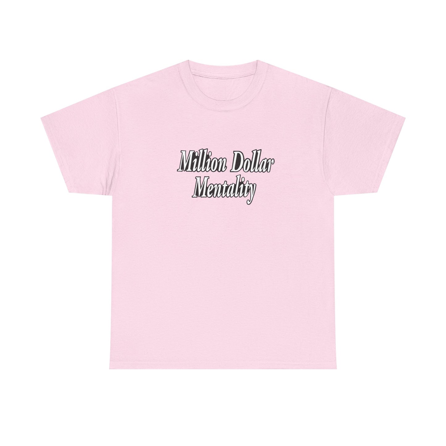 Copy of Million Dollar Mentality 2 w/ Life Hack Unisex Heavy Cotton Tee