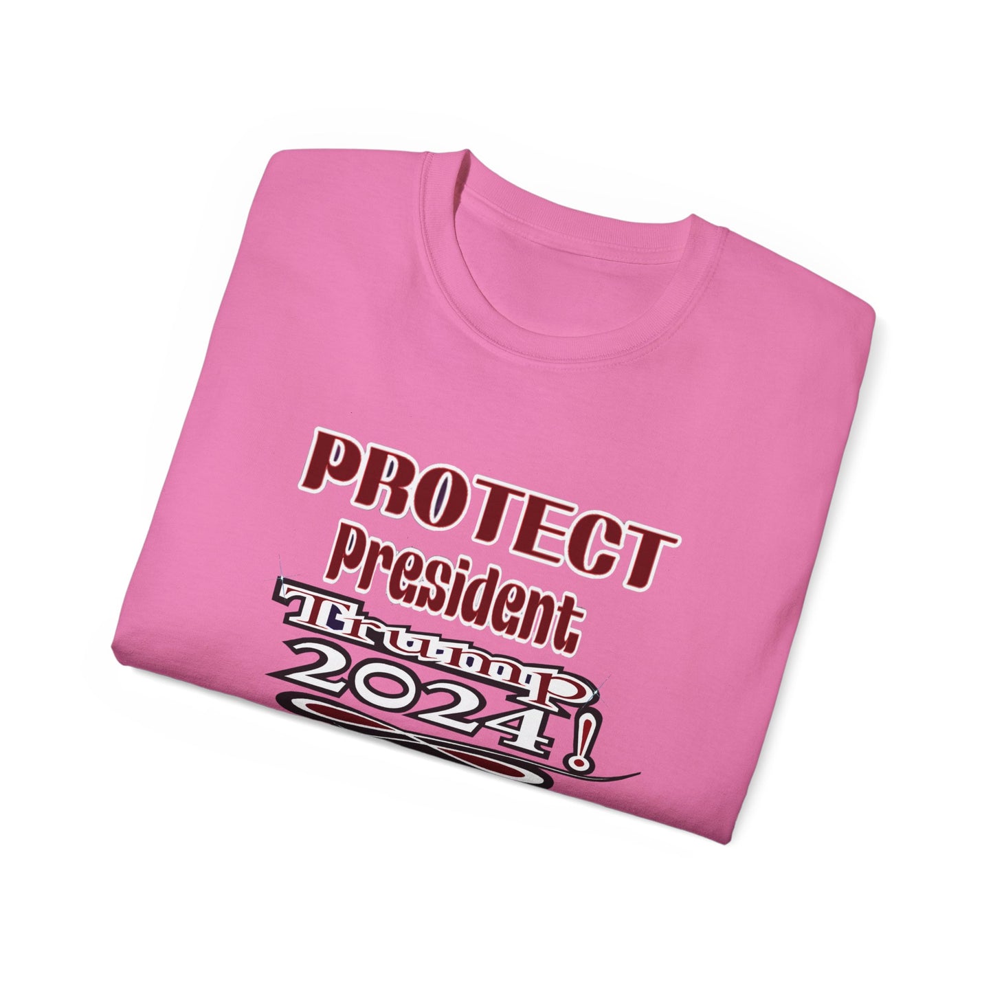 Protect President Trump 2024 - Unisex Ultra Cotton Tee