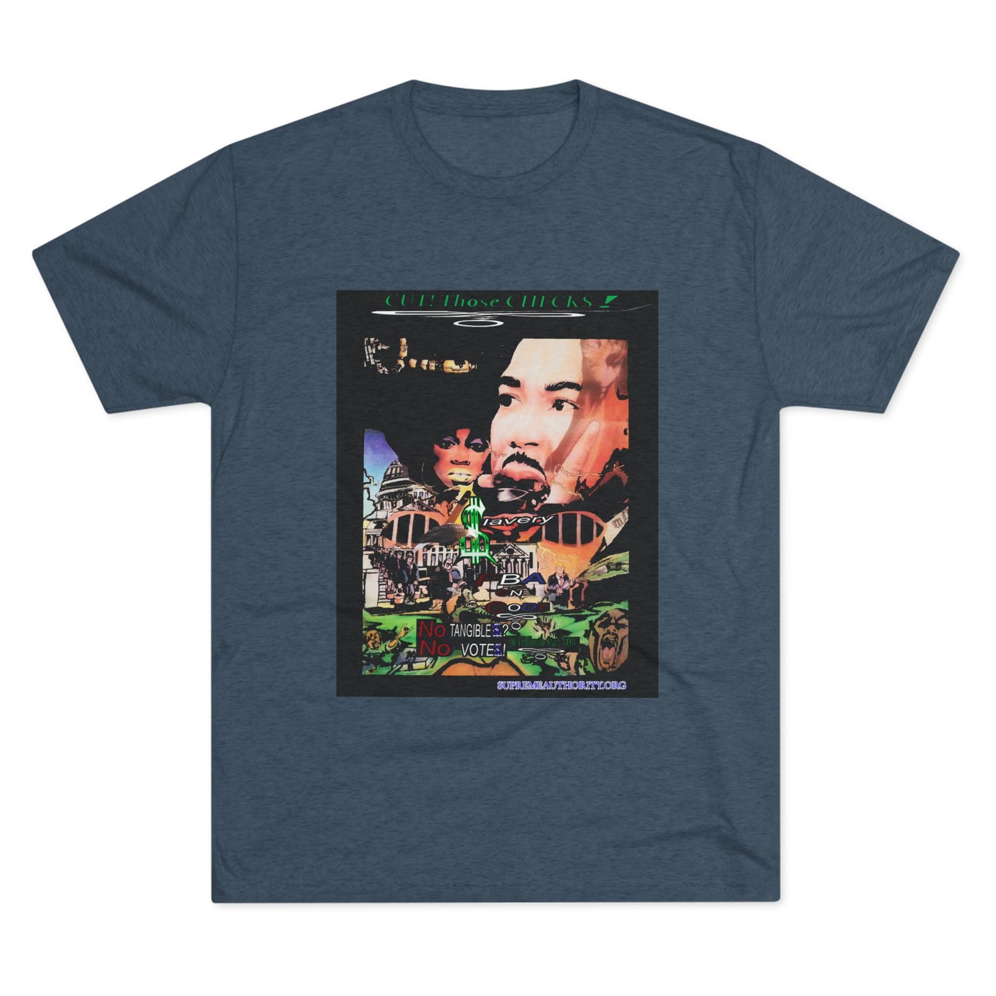 FBA On Code 1 -Unisex Tri-Blend Crew Tee