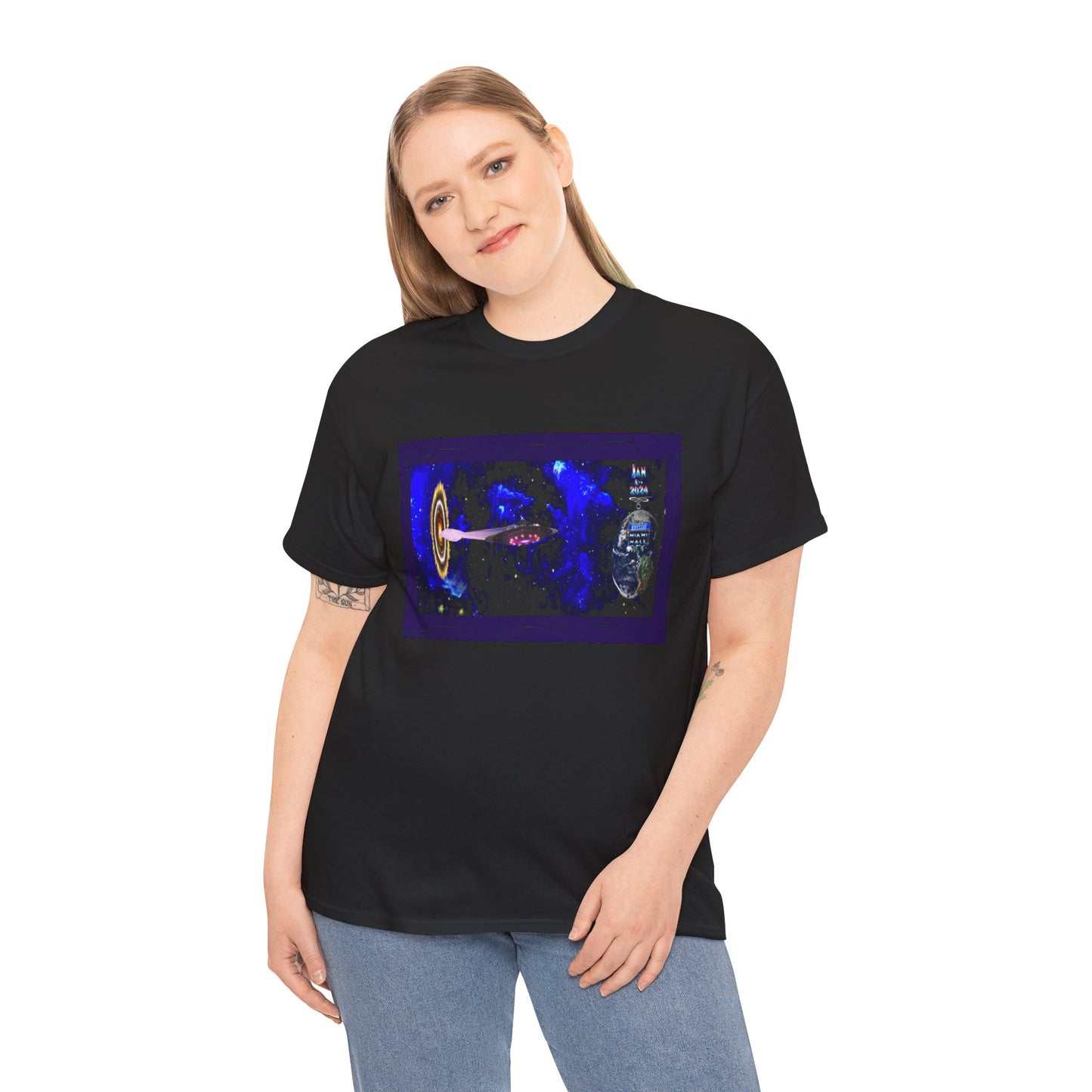 Miami Alien Mall 1 - Unisex Heavy Cotton Tee