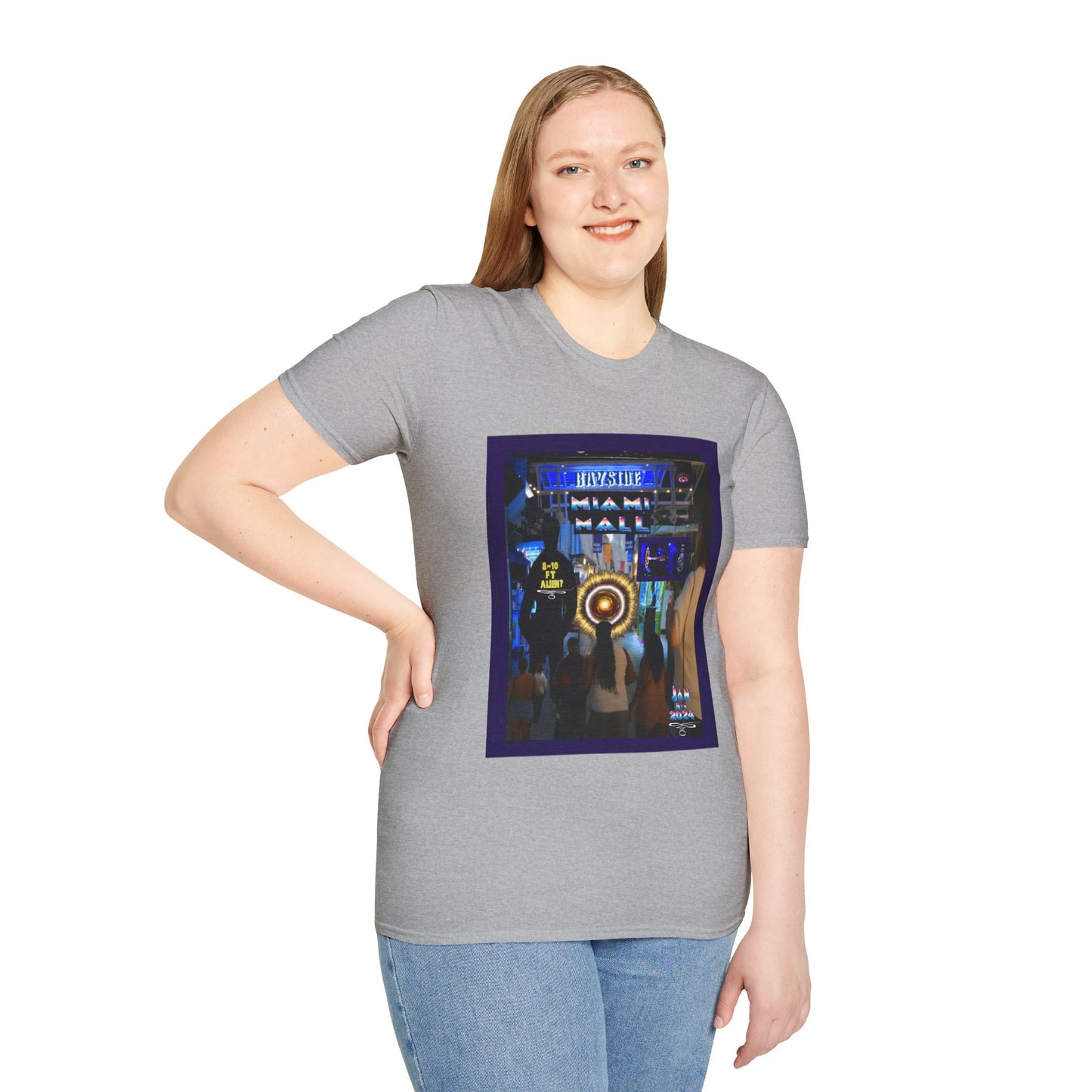 Miami Alien Mall 2 - Unisex Softstyle T-Shirt