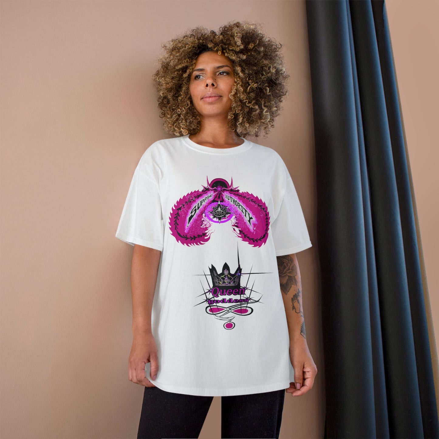Supreme Authority Queen goddess Champion T-Shirt