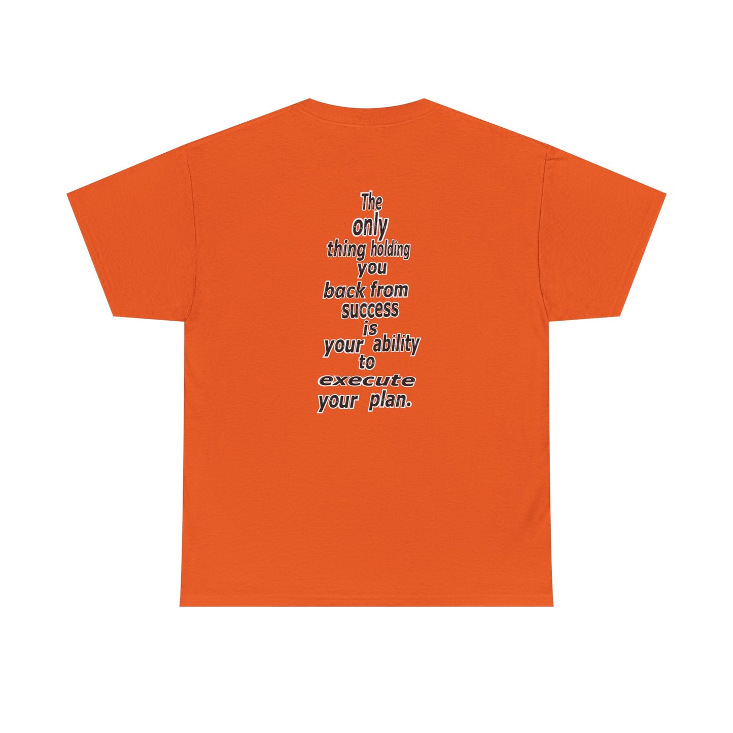 Copy of Million Dollar Mentality 2 w/ Life Hack Unisex Heavy Cotton Tee