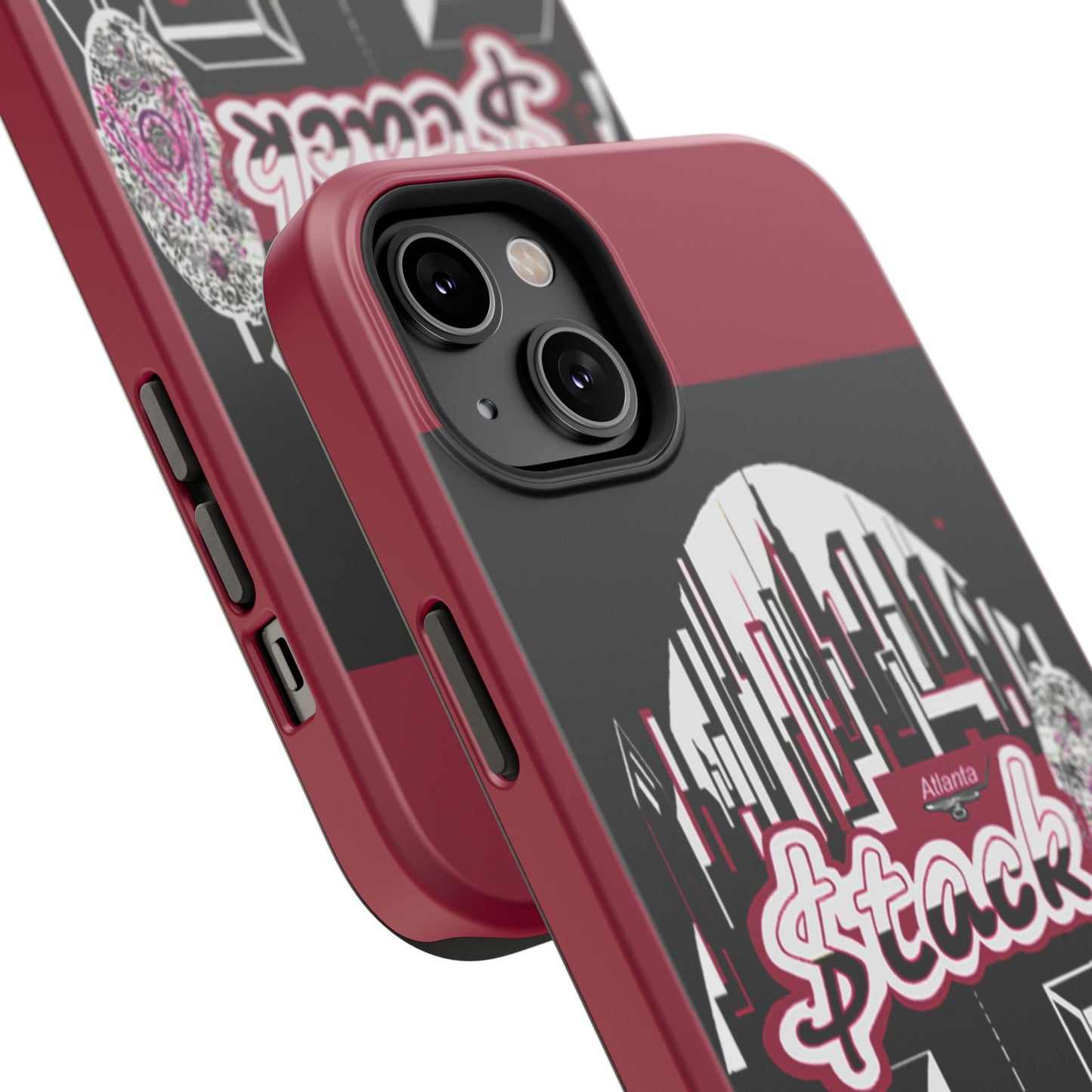 Stack-lanta 2!Remix Red Supreme Authority Iphone ONLY -Impact-Resistant Cases