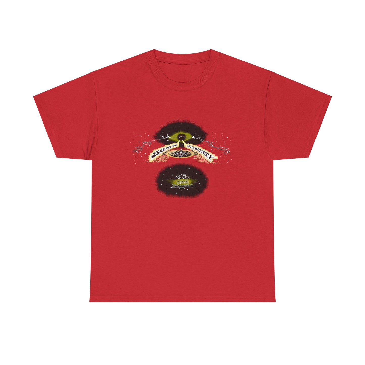 Copy of Supreme Authority god Power Gold -Unisex Heavy Cotton Tee