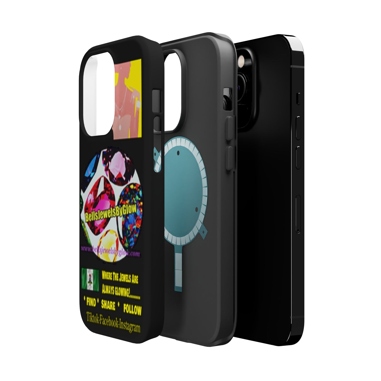 Jewels by Glow Iphone only! MagSafe Tough Cases