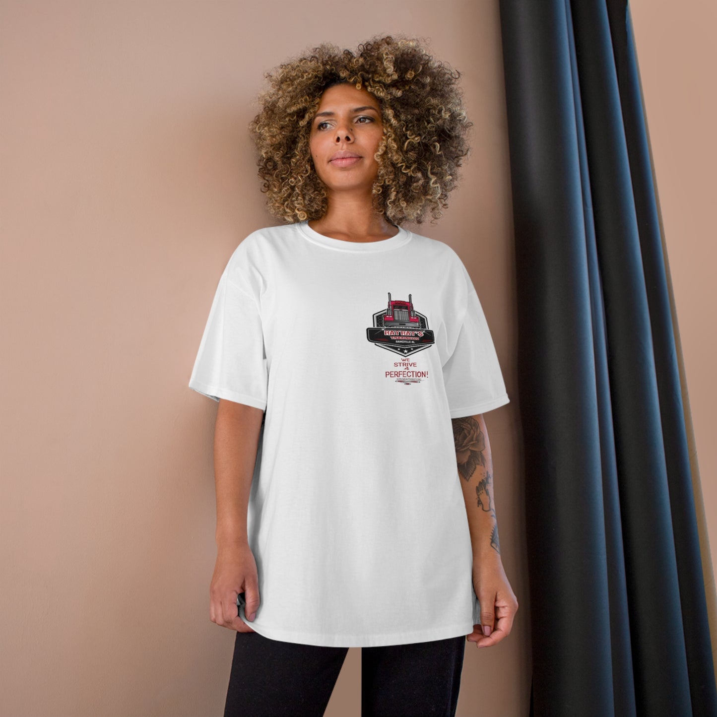 Ray Trucking Bigger - Champion T-Shirt