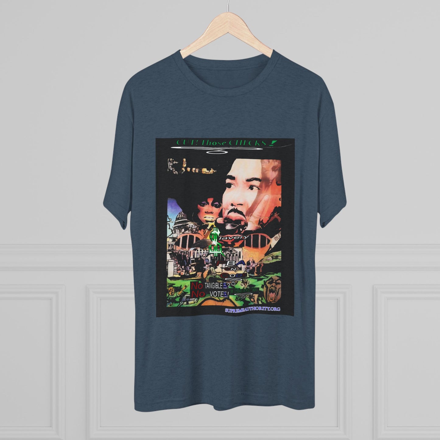 FBA On Code 1 -Unisex Tri-Blend Crew Tee