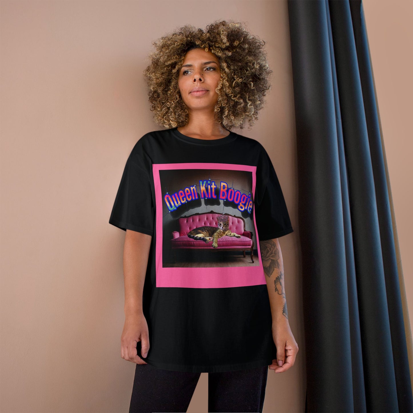 Queen Kit Boogie! - Custom - Champion T-Shirt