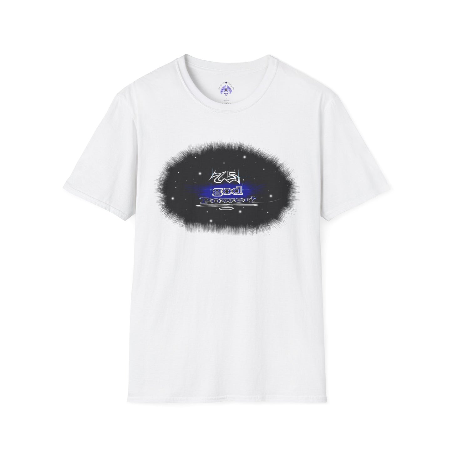 Supreme Authority 75 god power praying hands remix 1 Unisex Softstyle T-Shirt