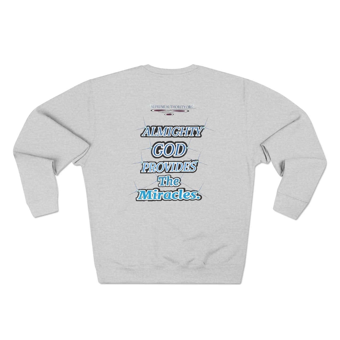 spiritual miracle - Unisex Crewneck Sweatshirt