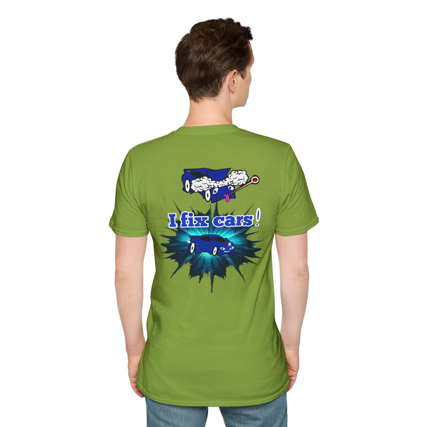 I fix cars! - Unisex Softstyle T-Shirt