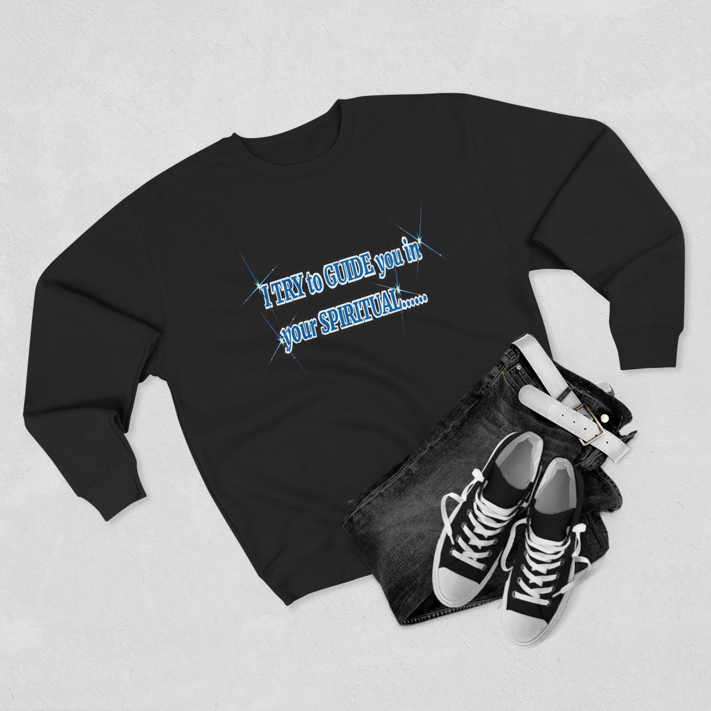 spiritual miracle - Unisex Crewneck Sweatshirt
