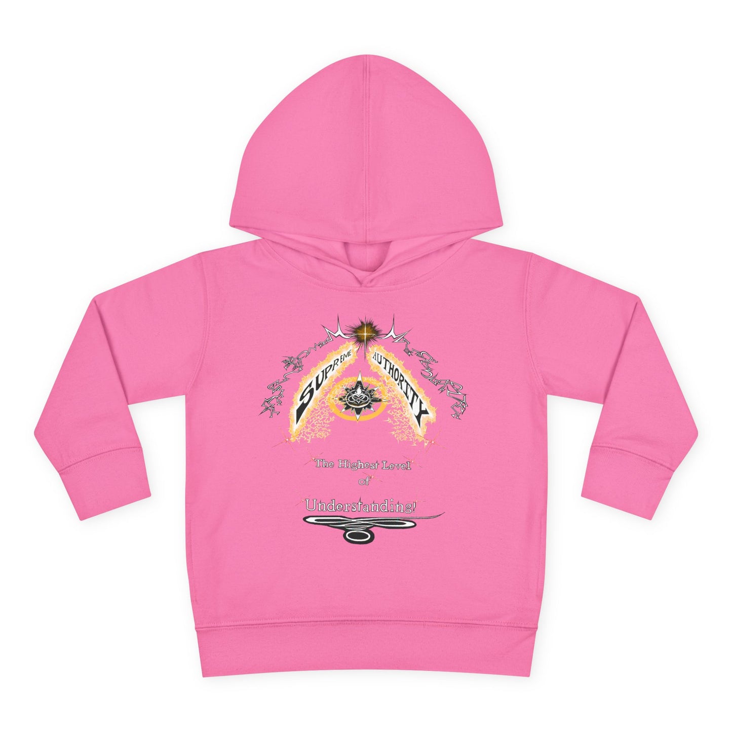 Copy of Supreme Authority The Lord Is My Savior -Toddler Pullover Fleece Hoodie