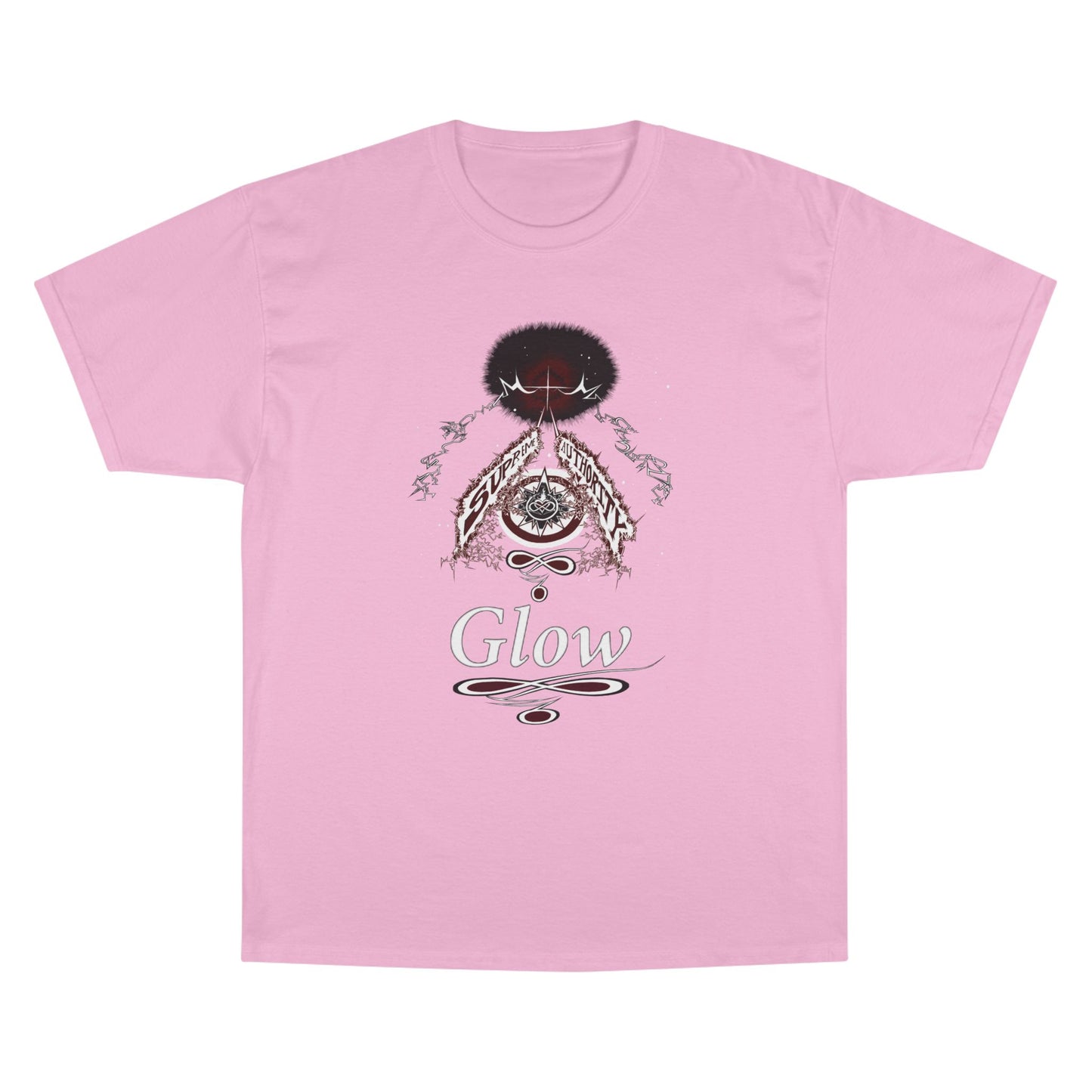 Supreme Authority Glow Philippians 4:13 Champion T-Shirt