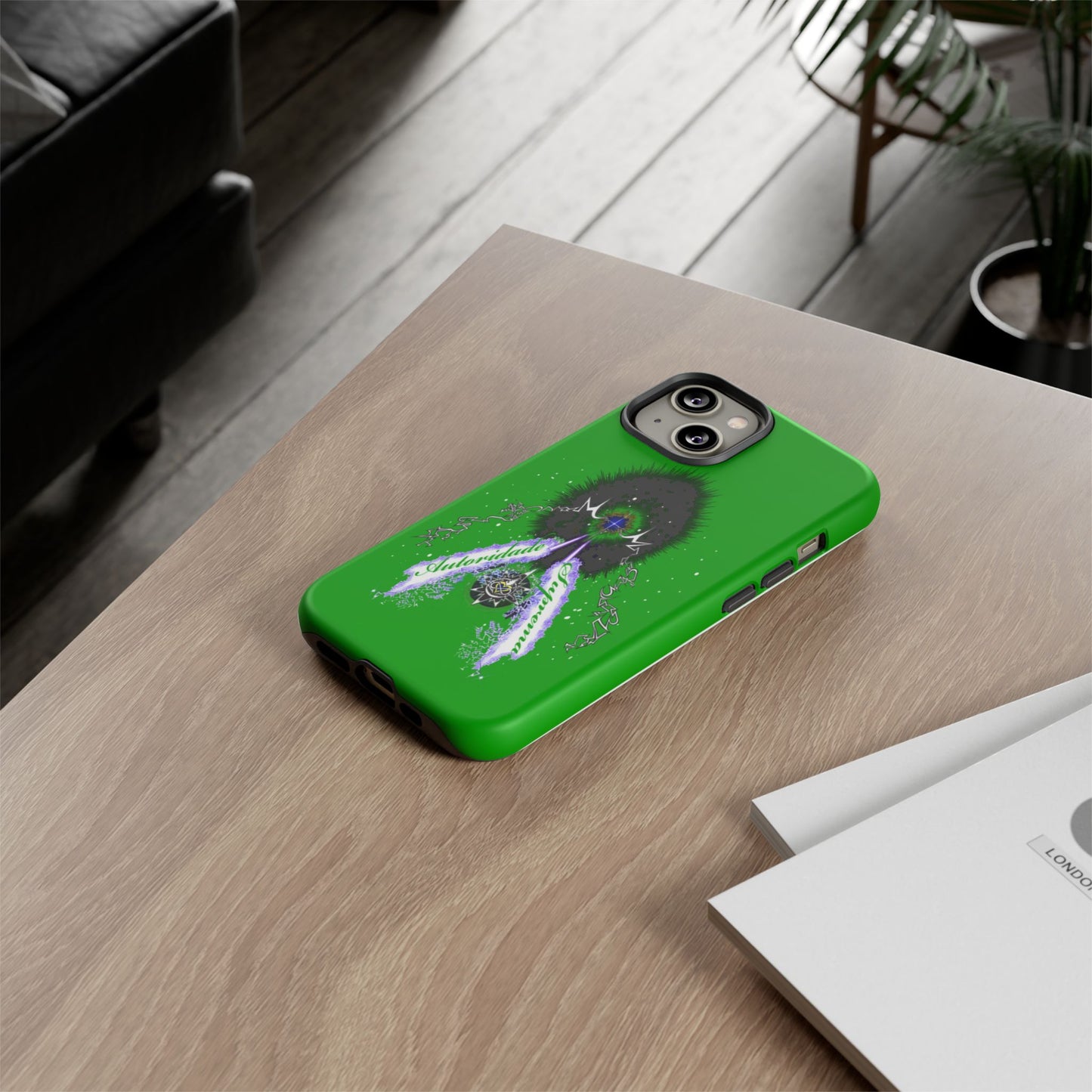 Autoridade Suprema -Portuguese -Green-Iphone only! Tough Cases