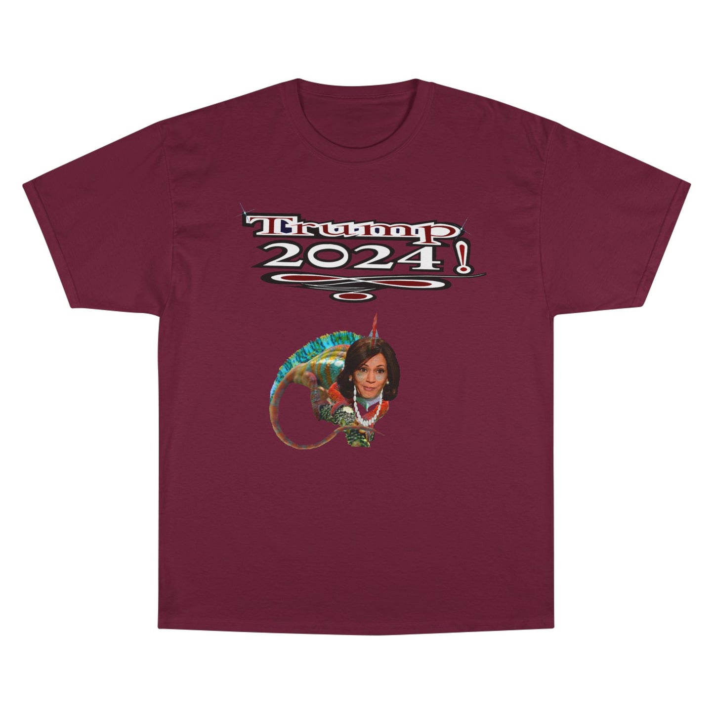 Trump Kamala Chameleon - Champion T-Shirt