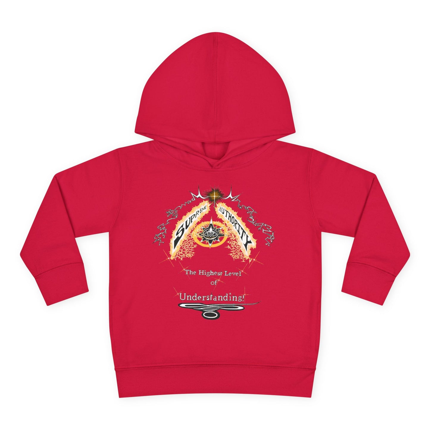 Copy of Supreme Authority The Lord Is My Savior -Toddler Pullover Fleece Hoodie