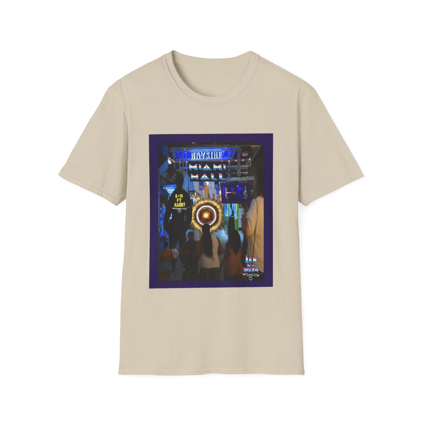Miami Alien Mall 2 - Unisex Softstyle T-Shirt