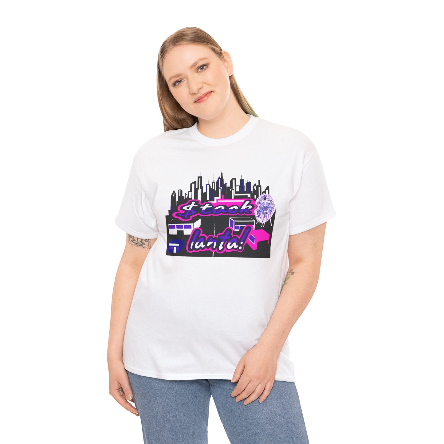 $tack-lanta! 3 Supreme Authority -Unisex Heavy Cotton Tee