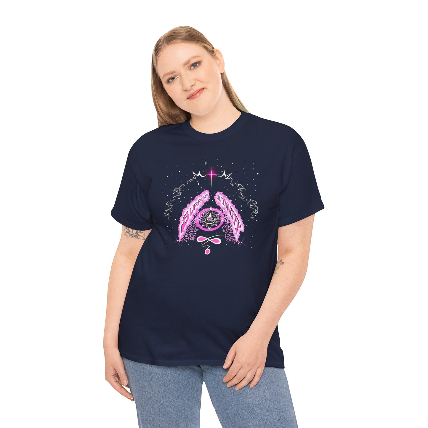 Copy of Supreme Authority pink! Unisex Heavy Cotton Tee