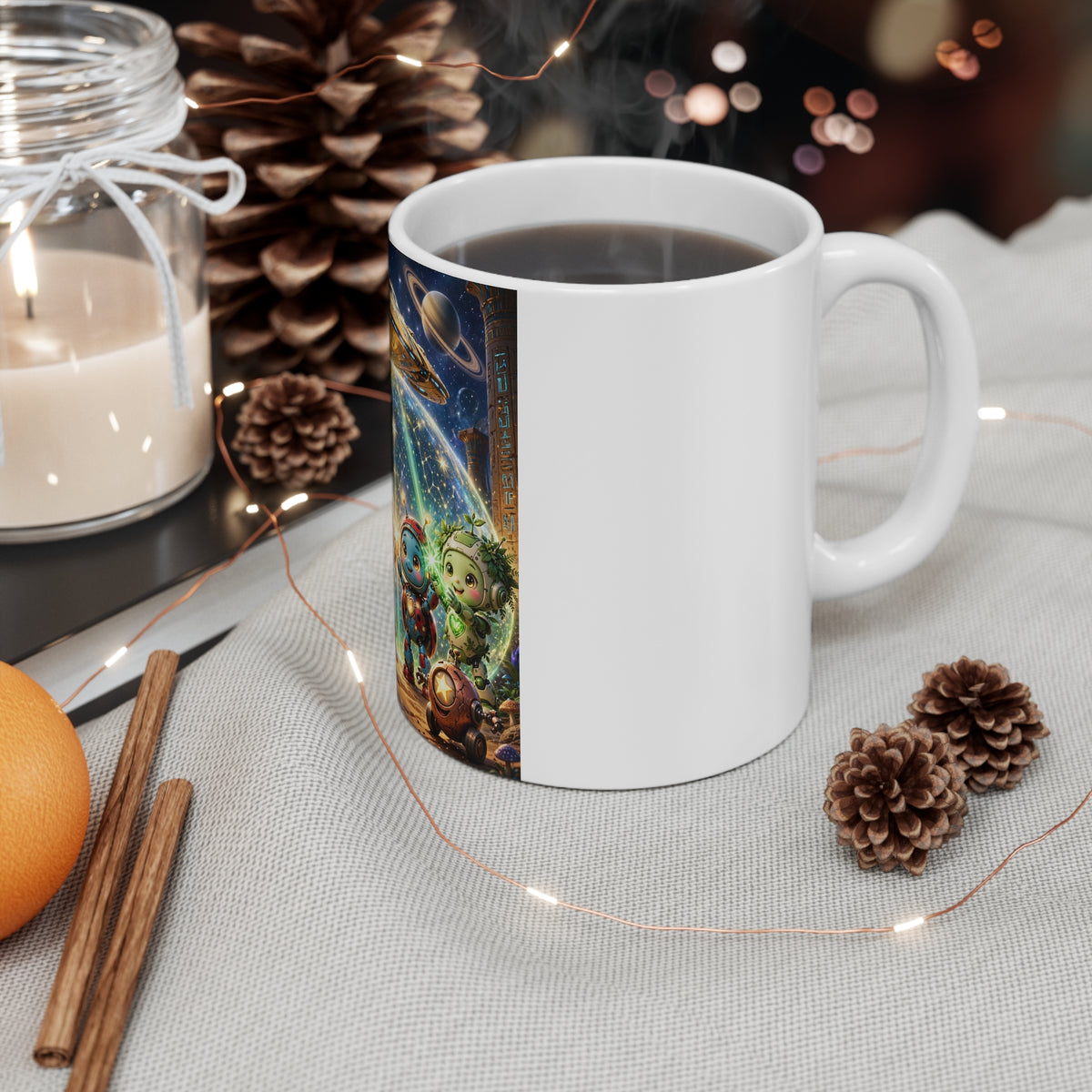 THE STARLARK CREW — Starship Defense — Kids Mug