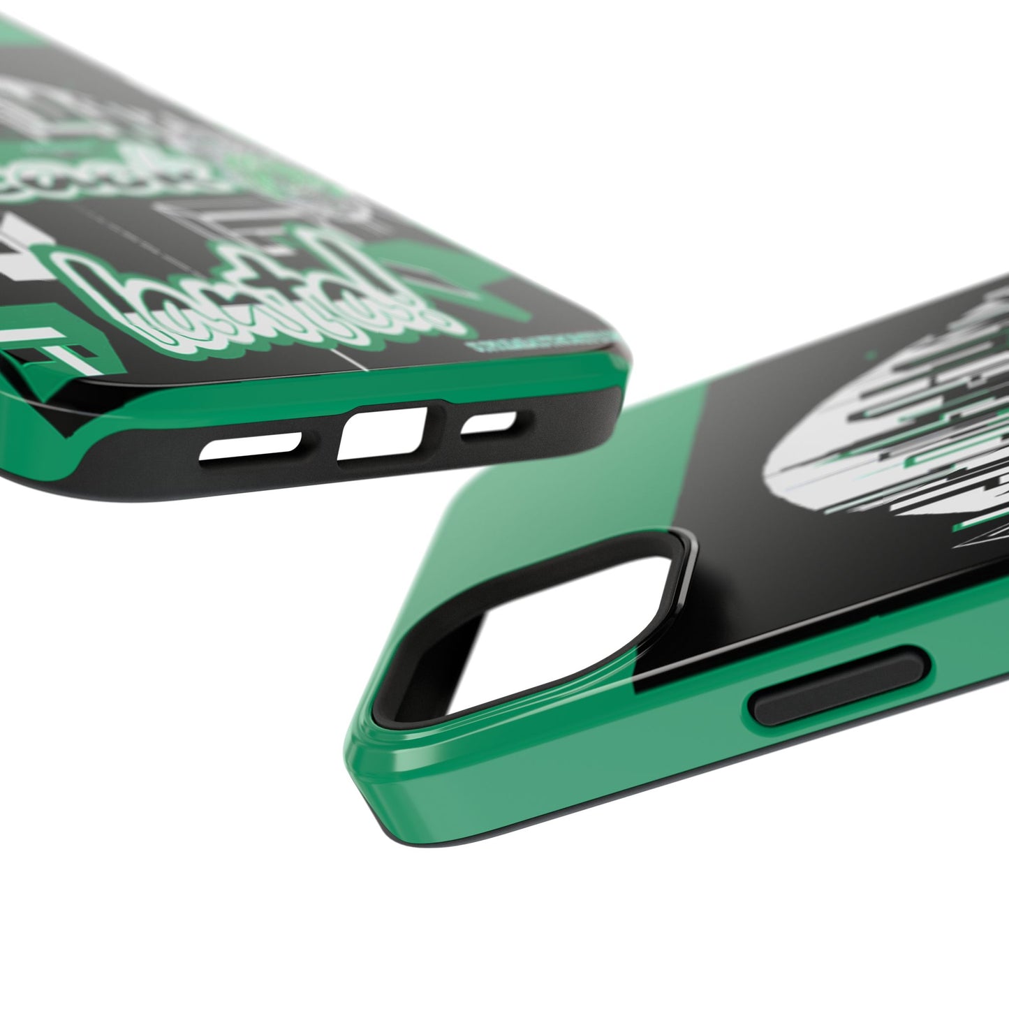 Stack-lanta 2! Remix Green Supreme Authority Iphone ONLY -Impact-Resistant Cases