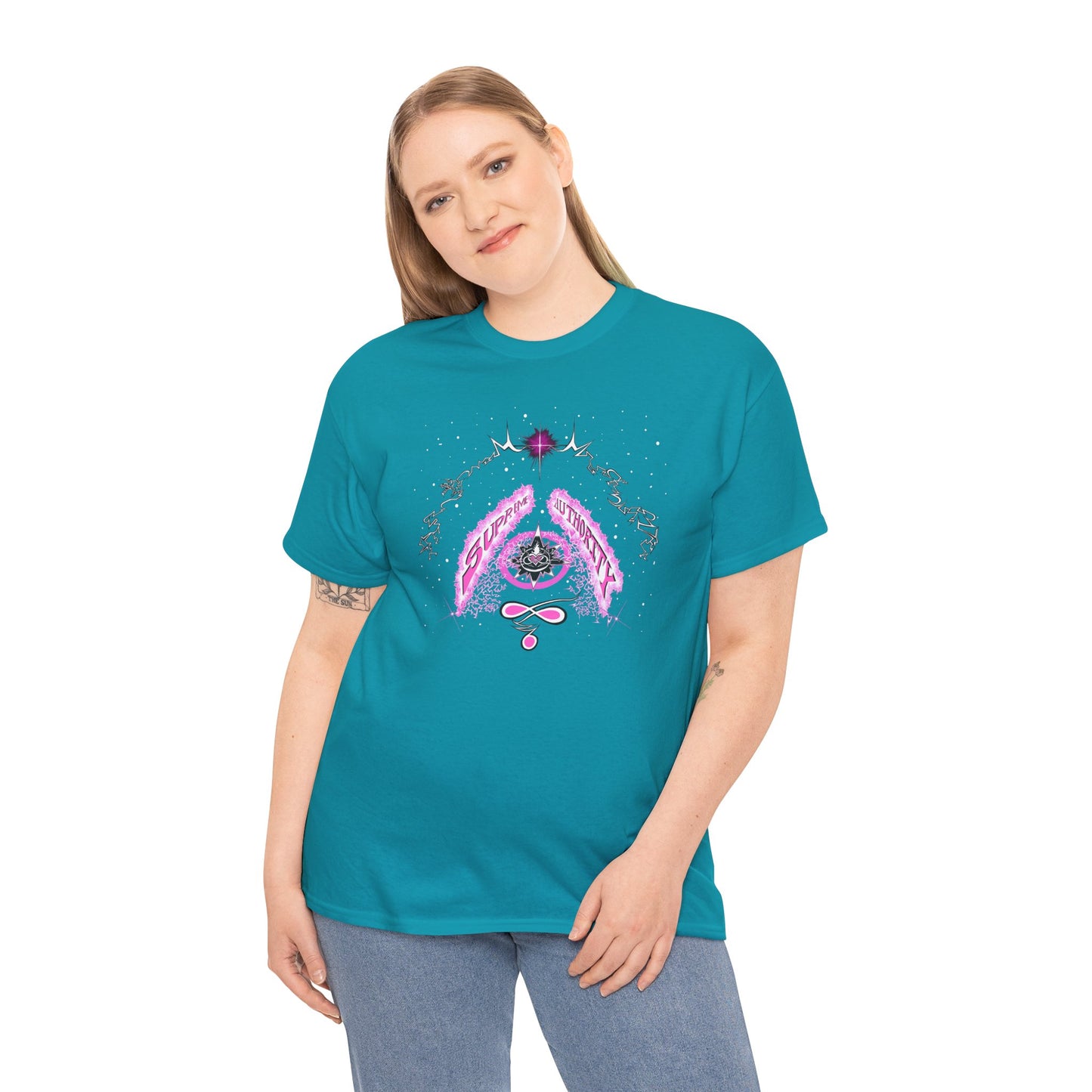 Copy of Supreme Authority pink! Unisex Heavy Cotton Tee