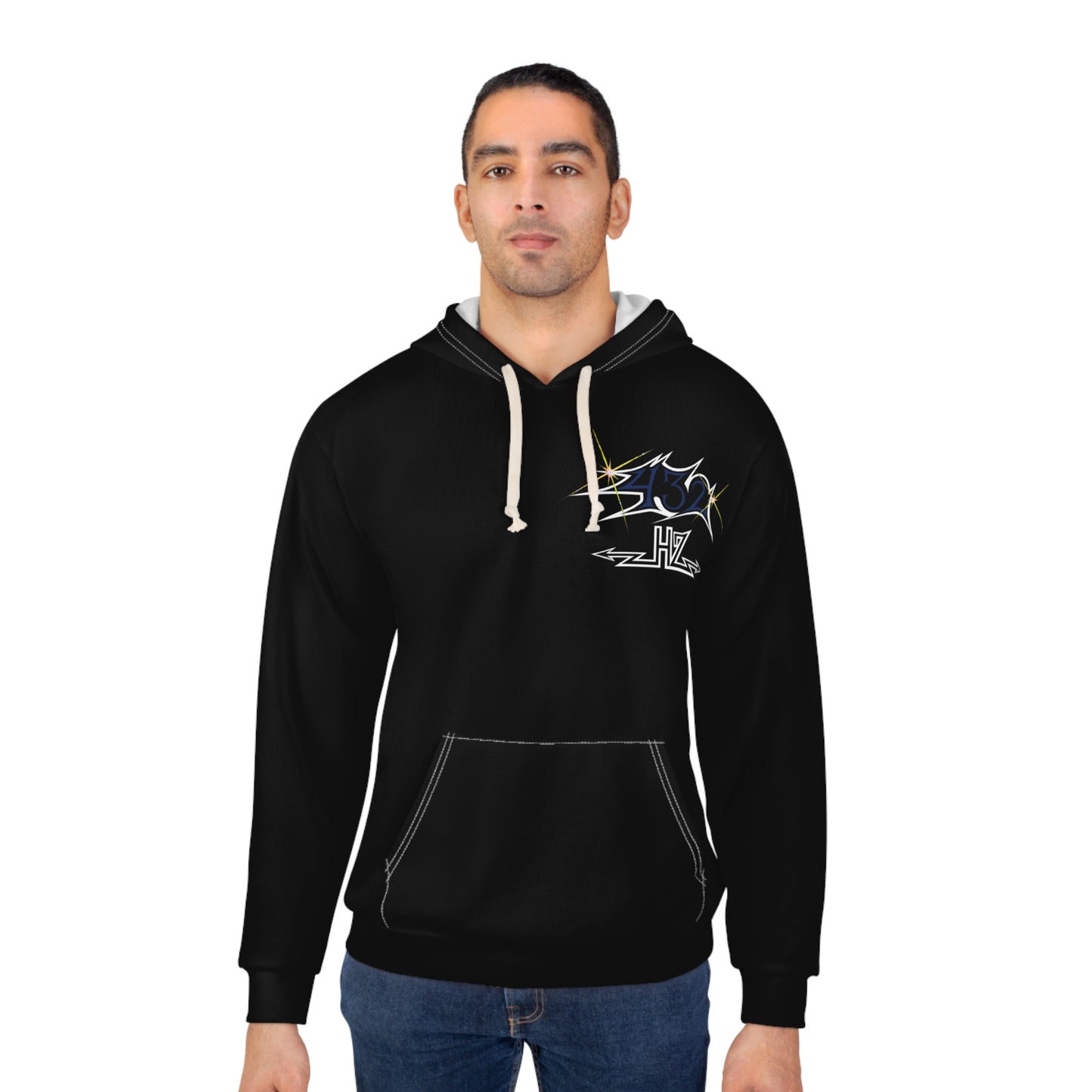 432 Manifestation Energy - Unisex Pullover Hoodie (AOP)