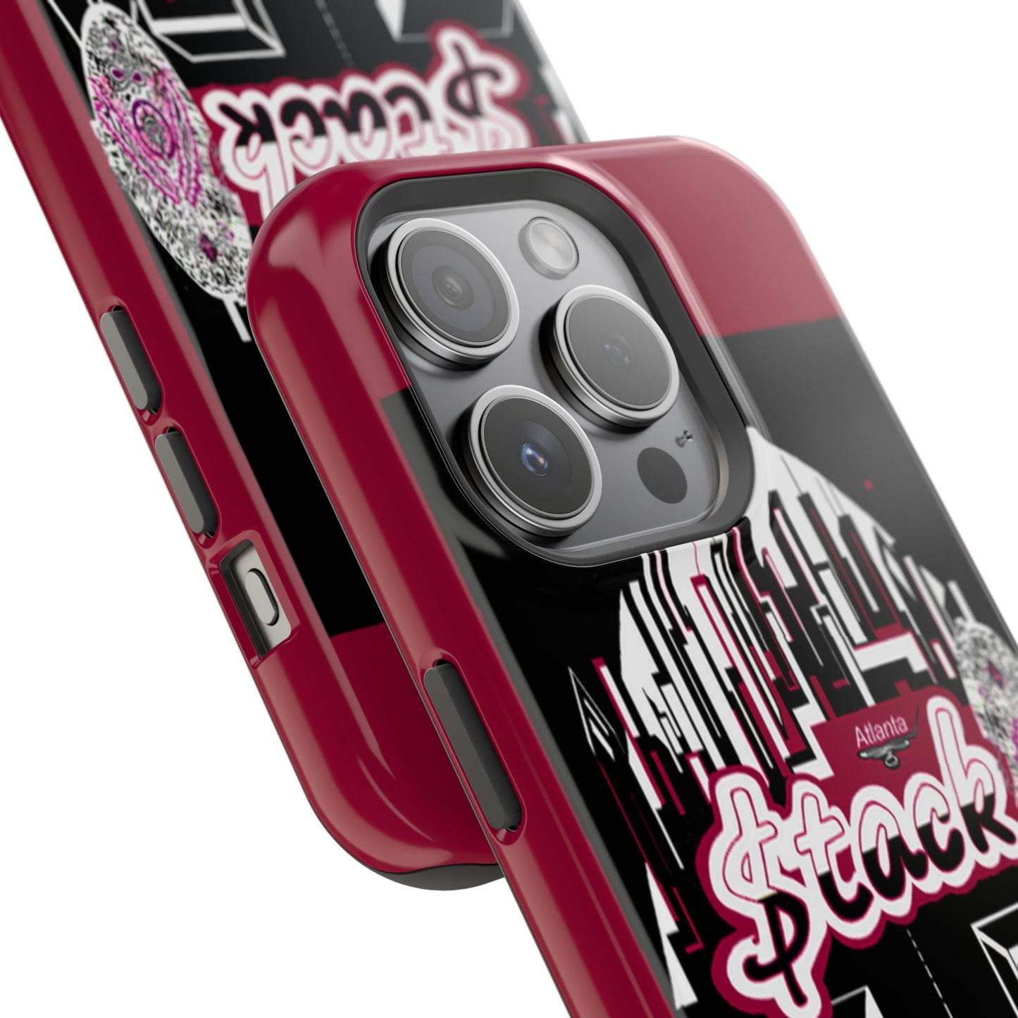 Stack-lanta 2!Remix Red Supreme Authority Iphone ONLY -Impact-Resistant Cases