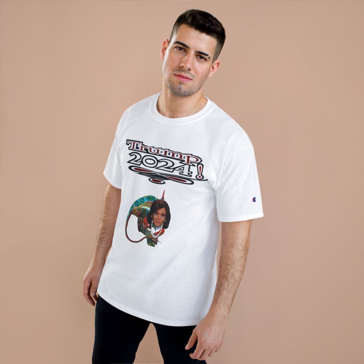 Trump Kamala Chameleon - Champion T-Shirt