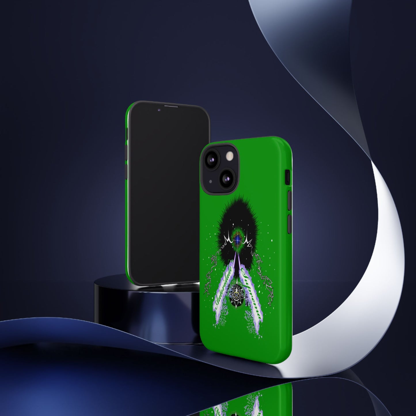Autoridade Suprema -Portuguese -Green-Iphone only! Tough Cases