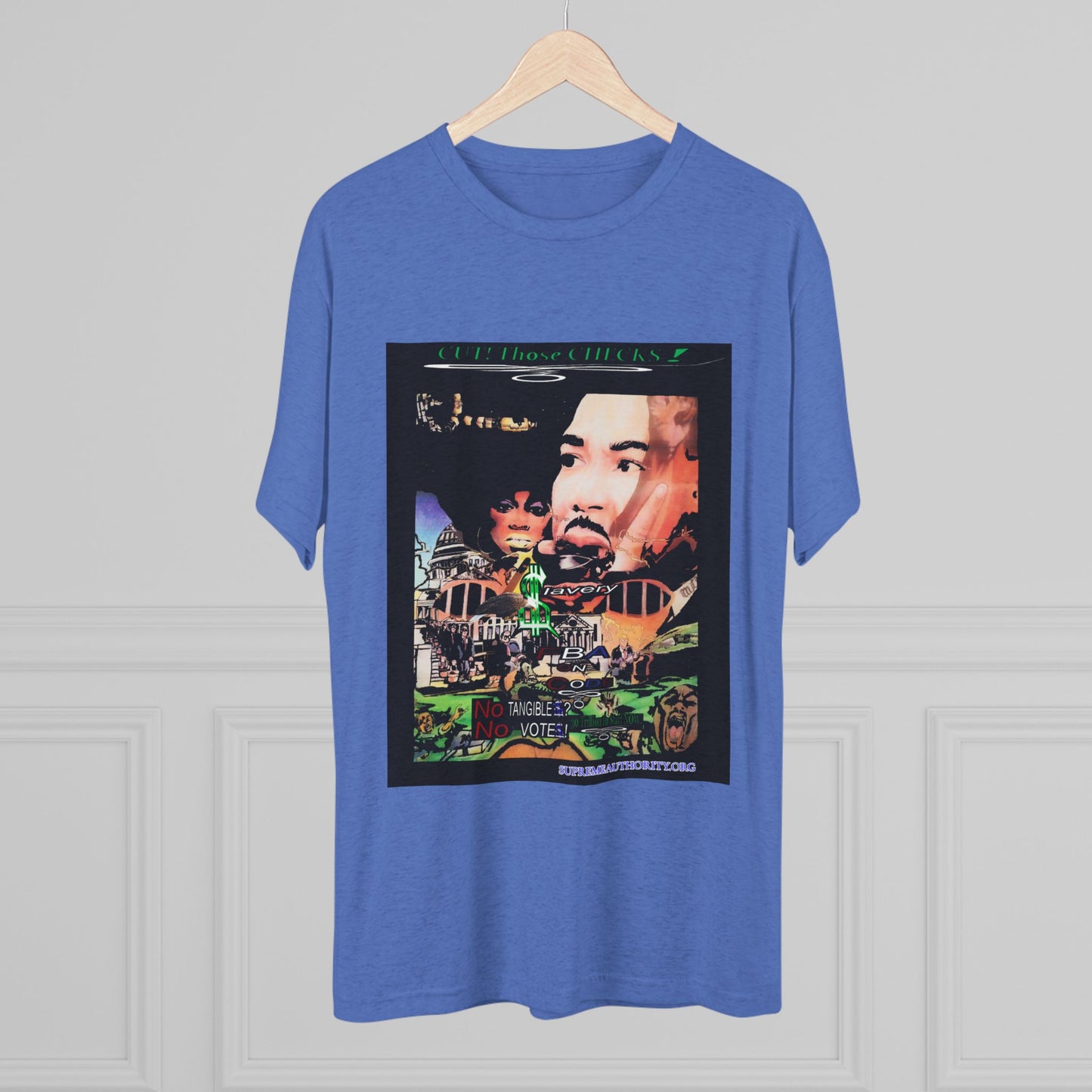 FBA On Code 1 -Unisex Tri-Blend Crew Tee
