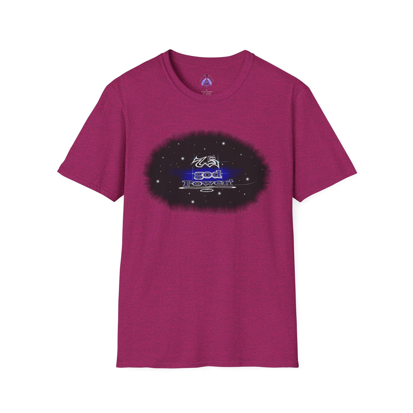 Supreme Authority 75 god power praying hands remix 1 Unisex Softstyle T-Shirt