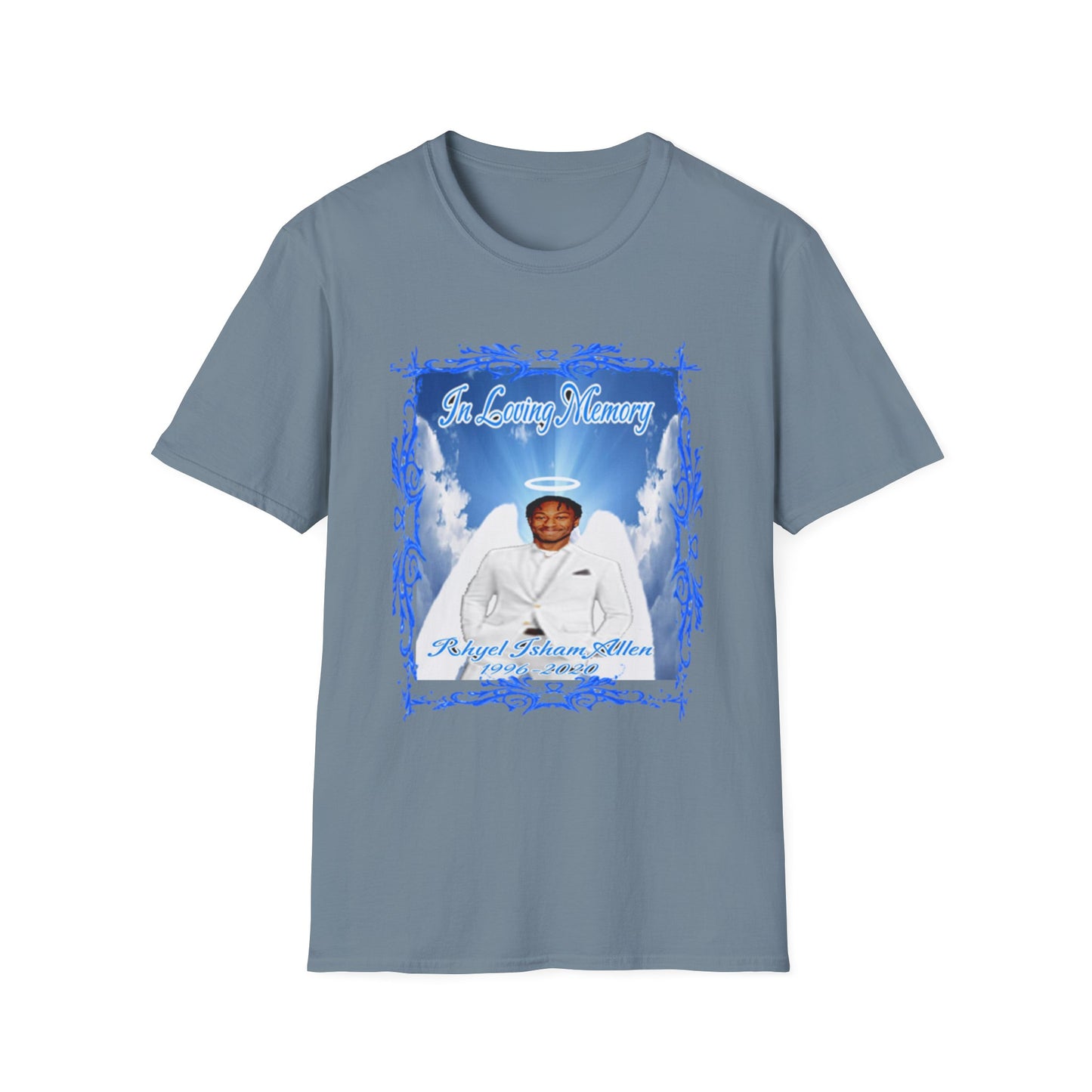 Rhyel -In Loving Memory - Unisex Softstyle T-Shirt