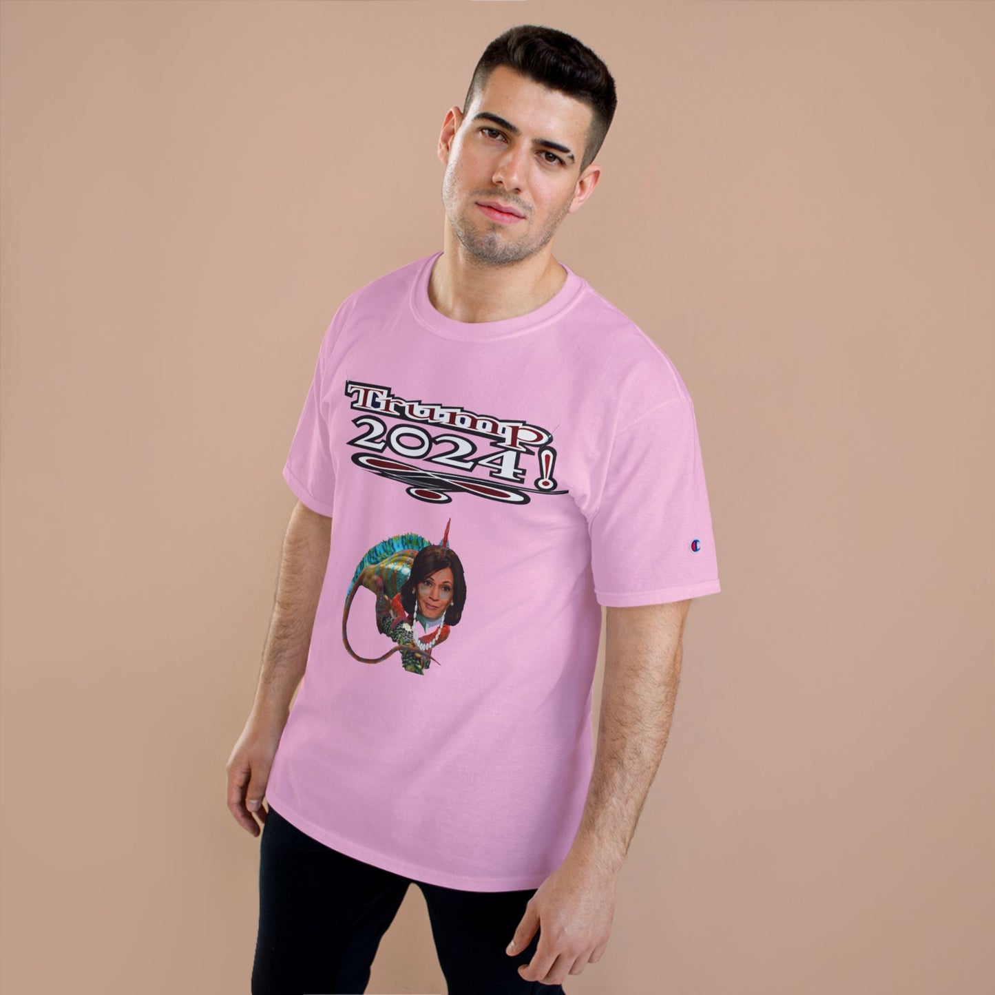 Trump Kamala Chameleon - Champion T-Shirt