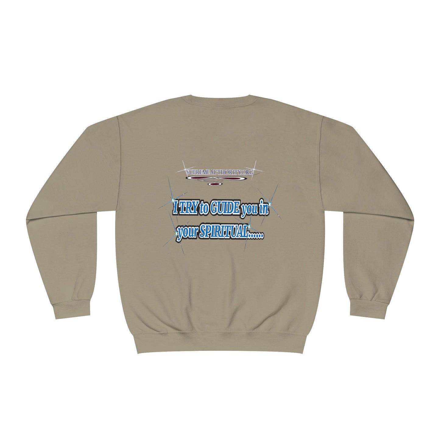 spiritual miracle for Pastors - front Unisex NuBlend® Crewneck Sweatshirt