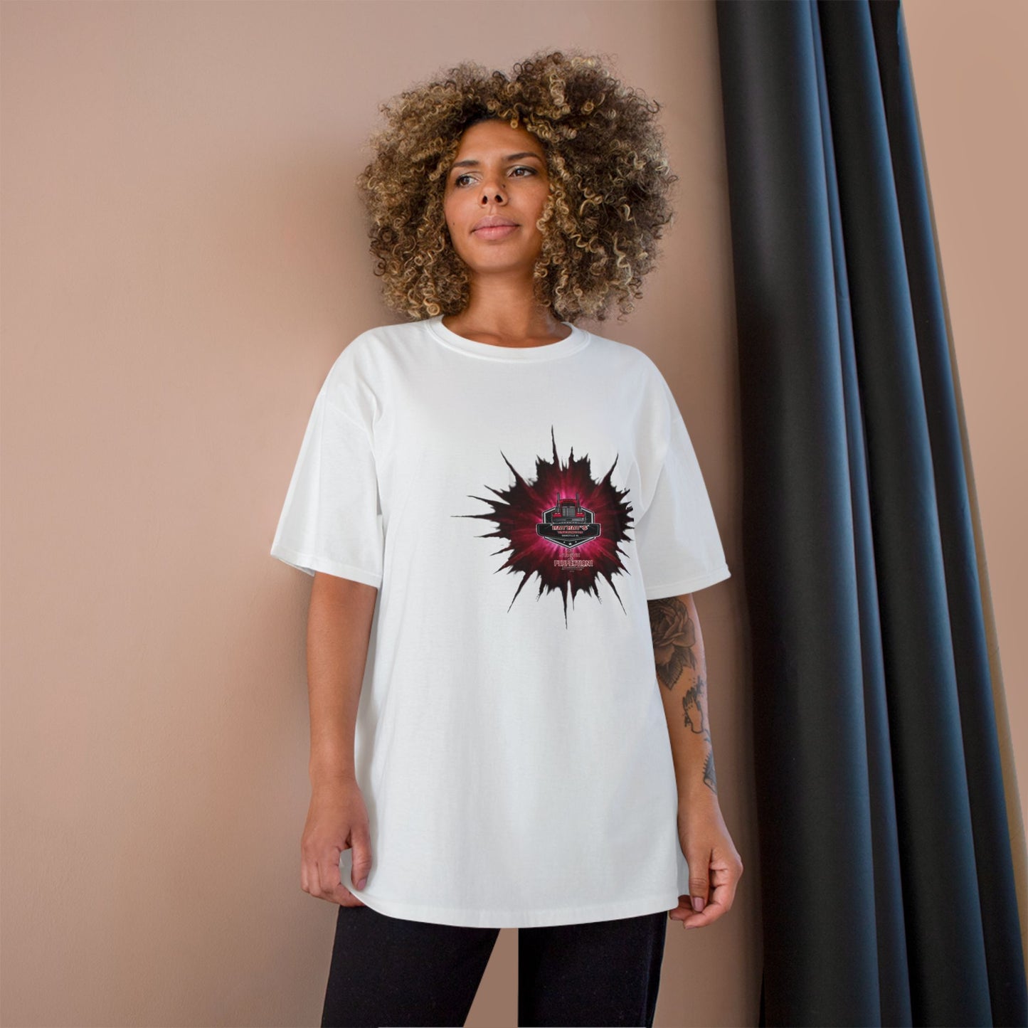 Ray Ray Trucking LLC Blazed Champion T-Shirt