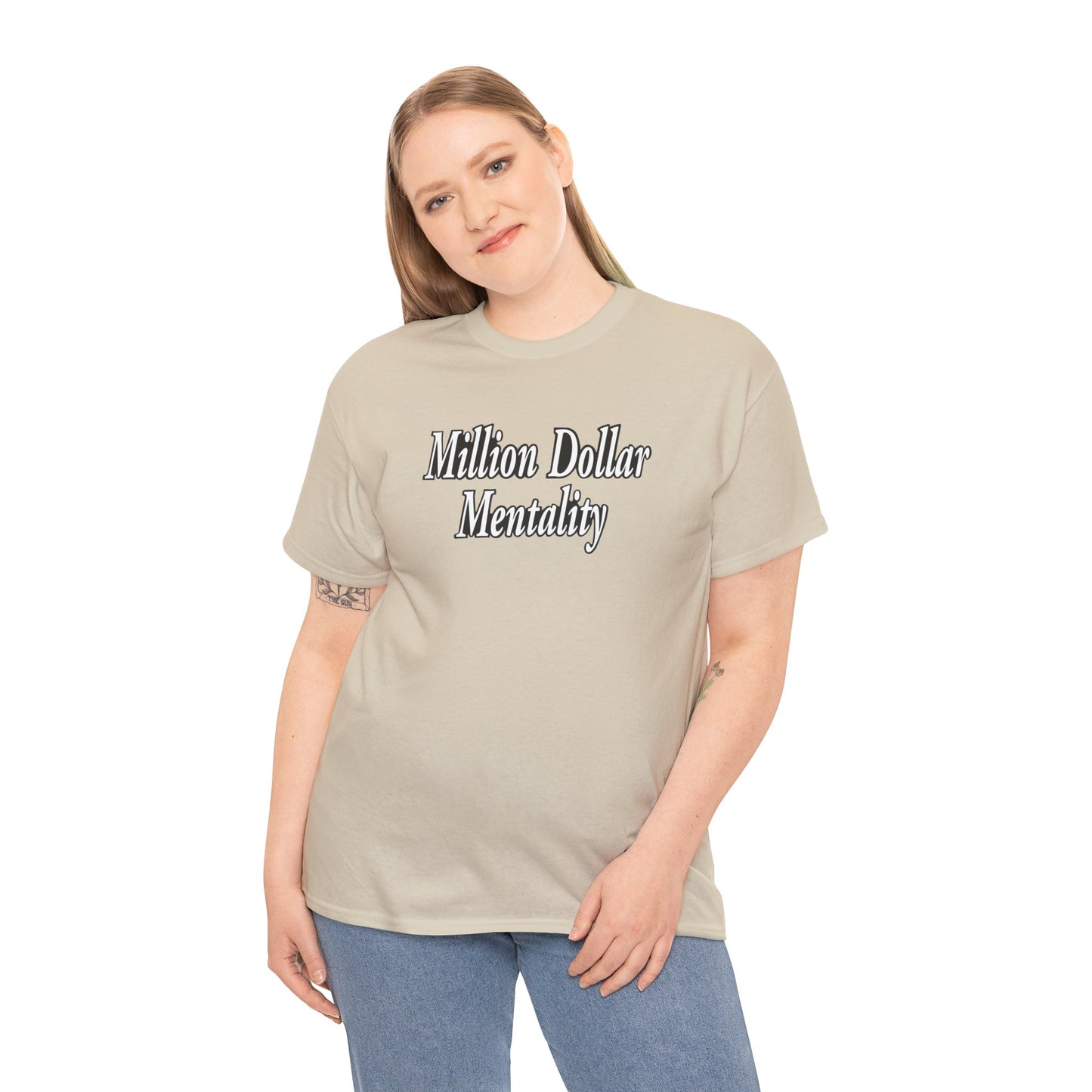 Copy of Million Dollar Mentality 1 Unisex Heavy Cotton Tee