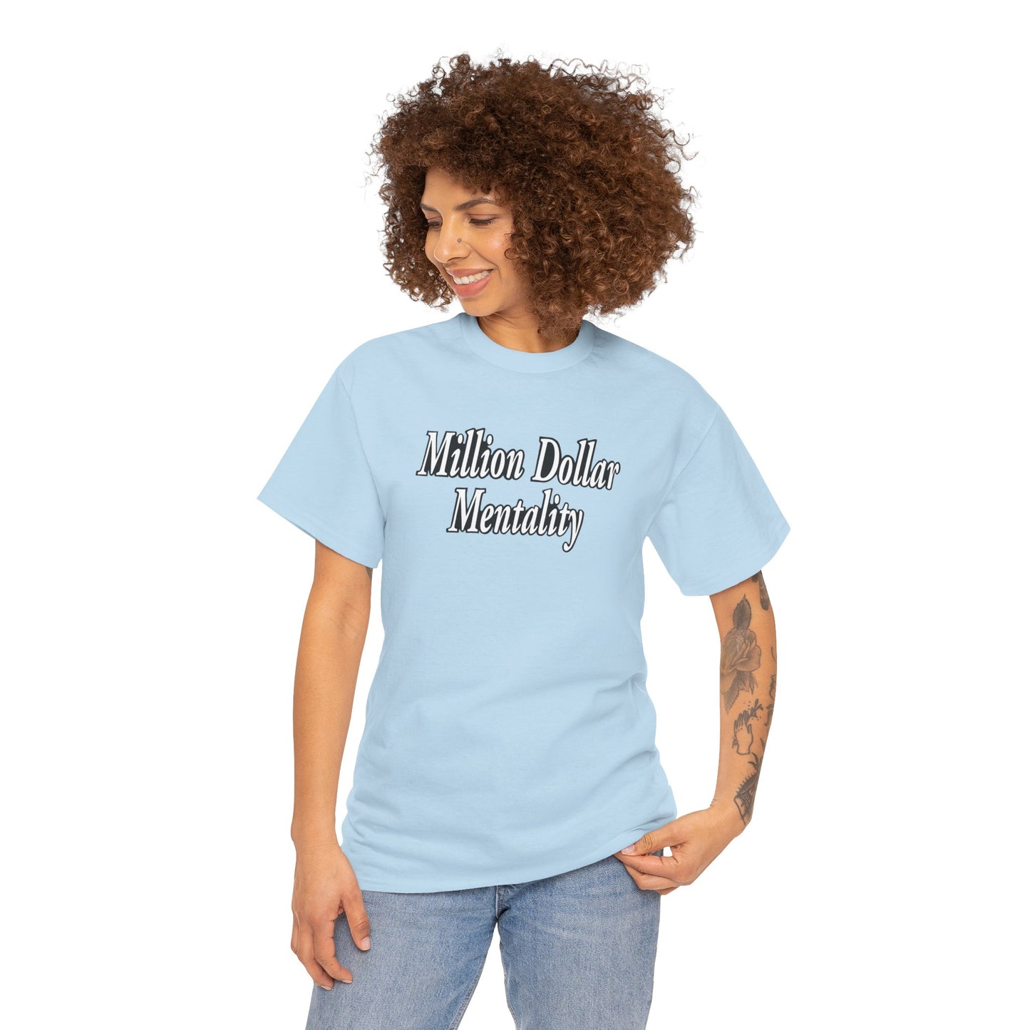 Copy of Million Dollar Mentality 1 Unisex Heavy Cotton Tee