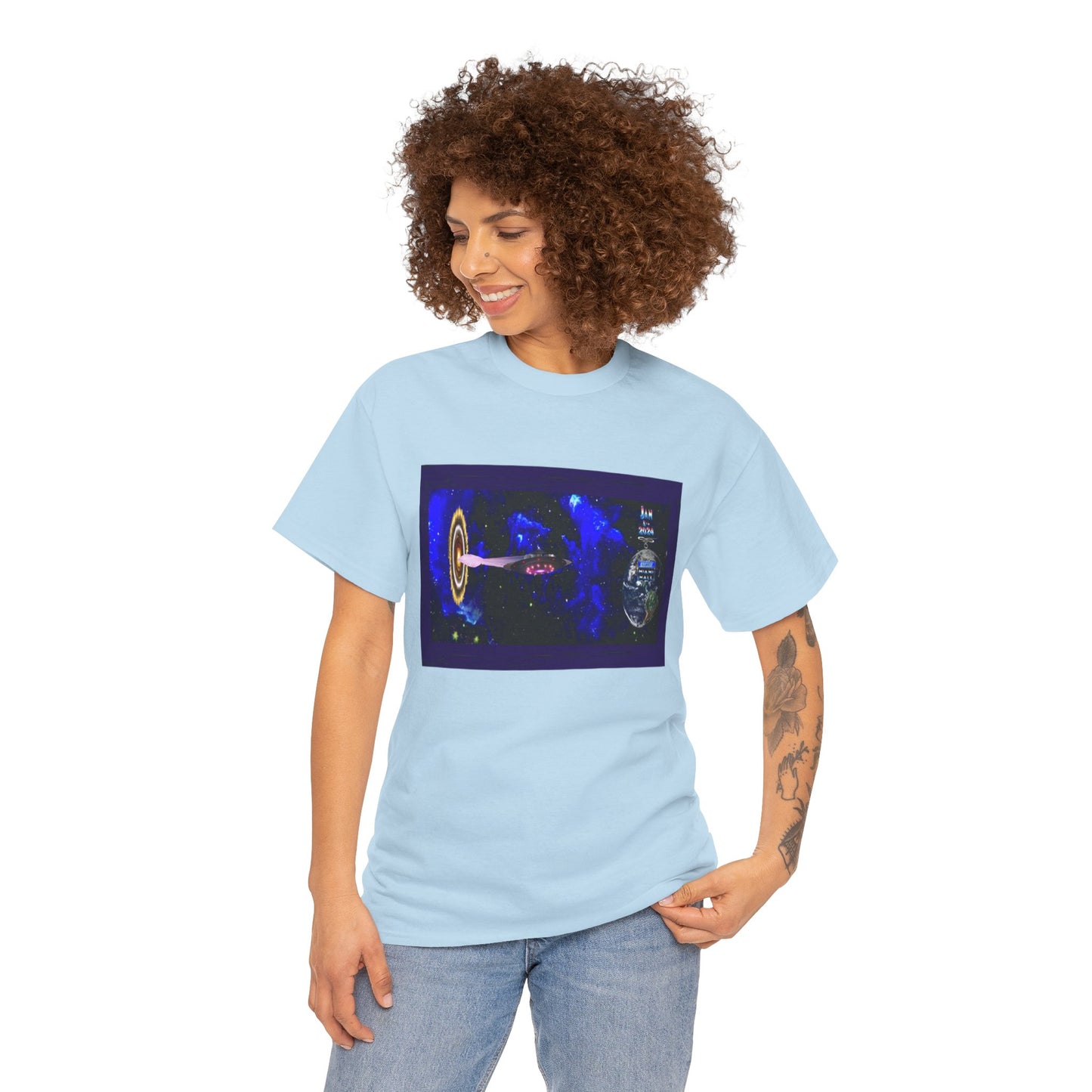 Miami Alien Mall 1 - Unisex Heavy Cotton Tee