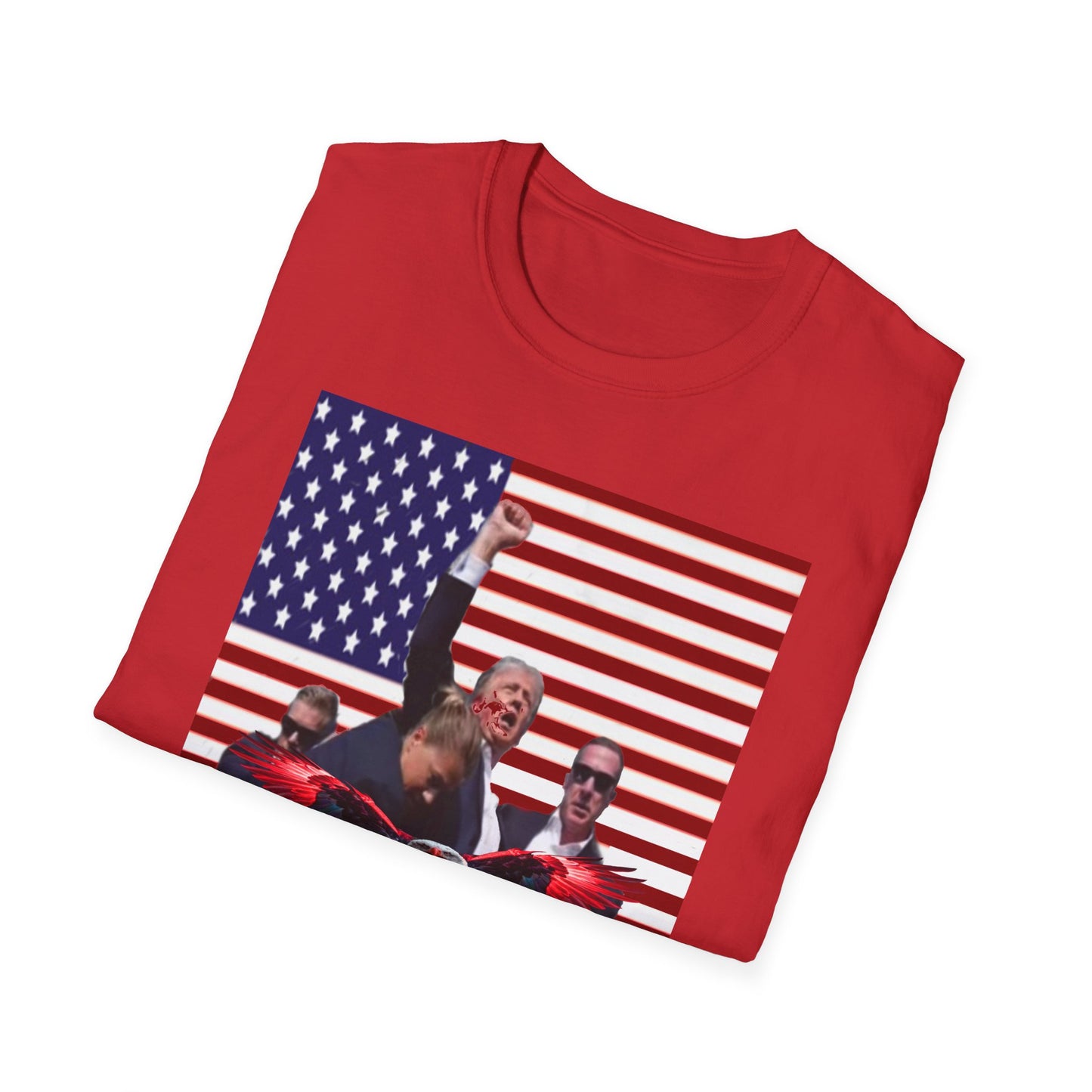 Trump Never Surrender 2 Unisex Softstyle T-Shirt