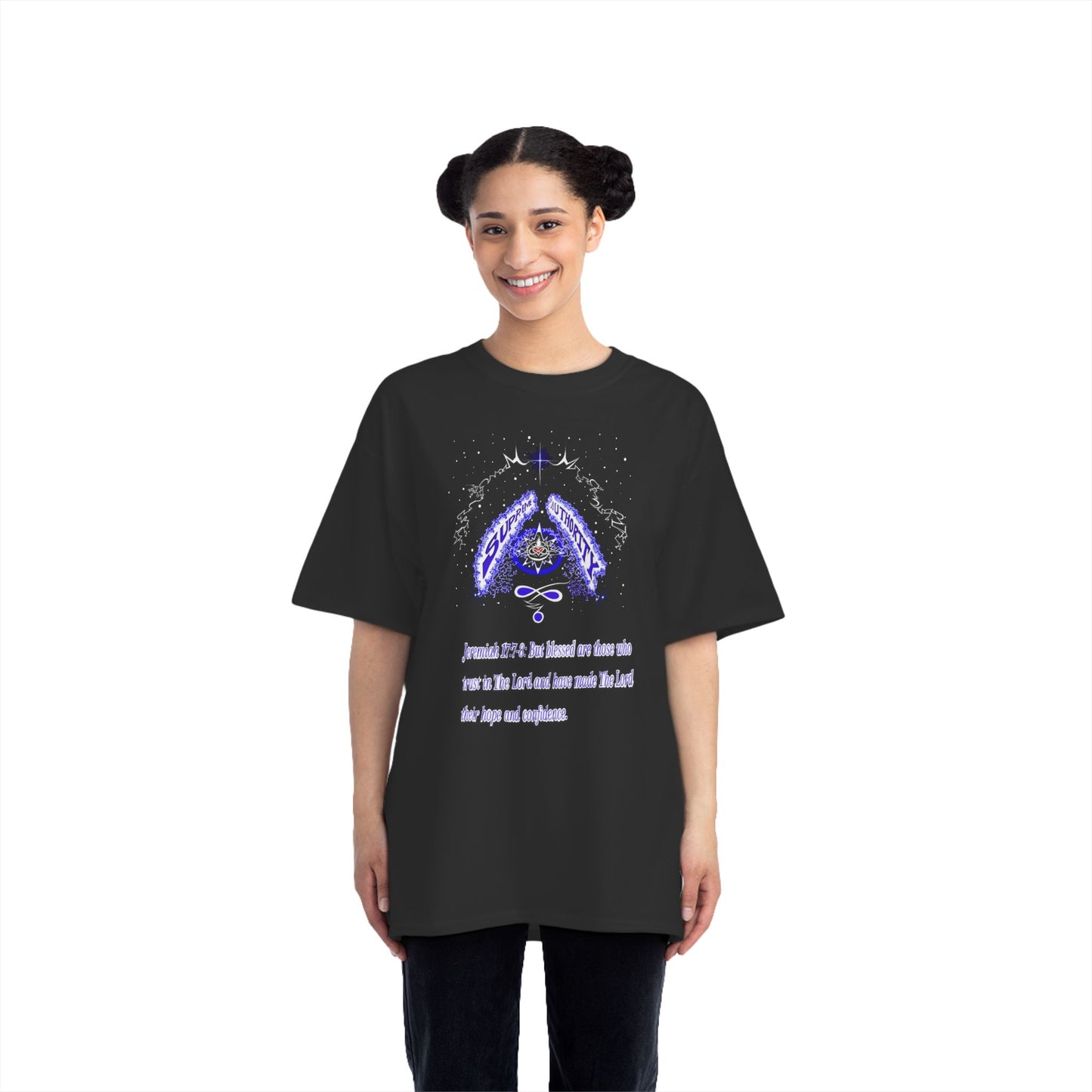 Supreme Authority -Jeremiah 17: 7-8 Beefy-T® Short-Sleeve T-Shirt