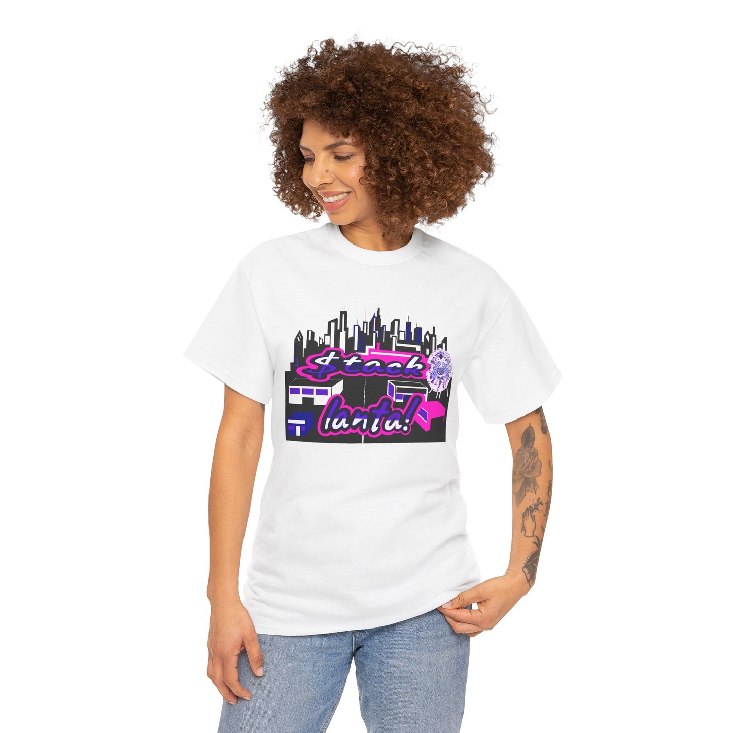 $tack-lanta! 3 Supreme Authority -Unisex Heavy Cotton Tee
