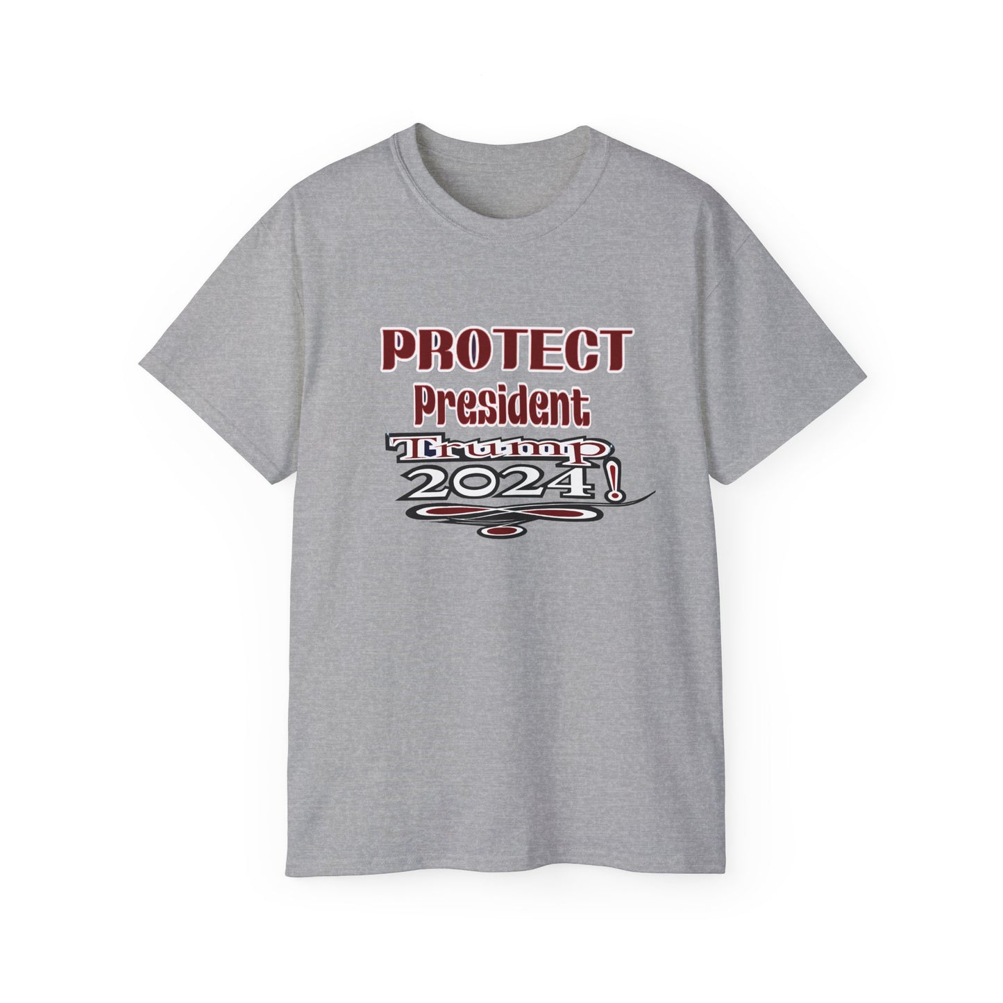 Protect President Trump 2024 - Unisex Ultra Cotton Tee