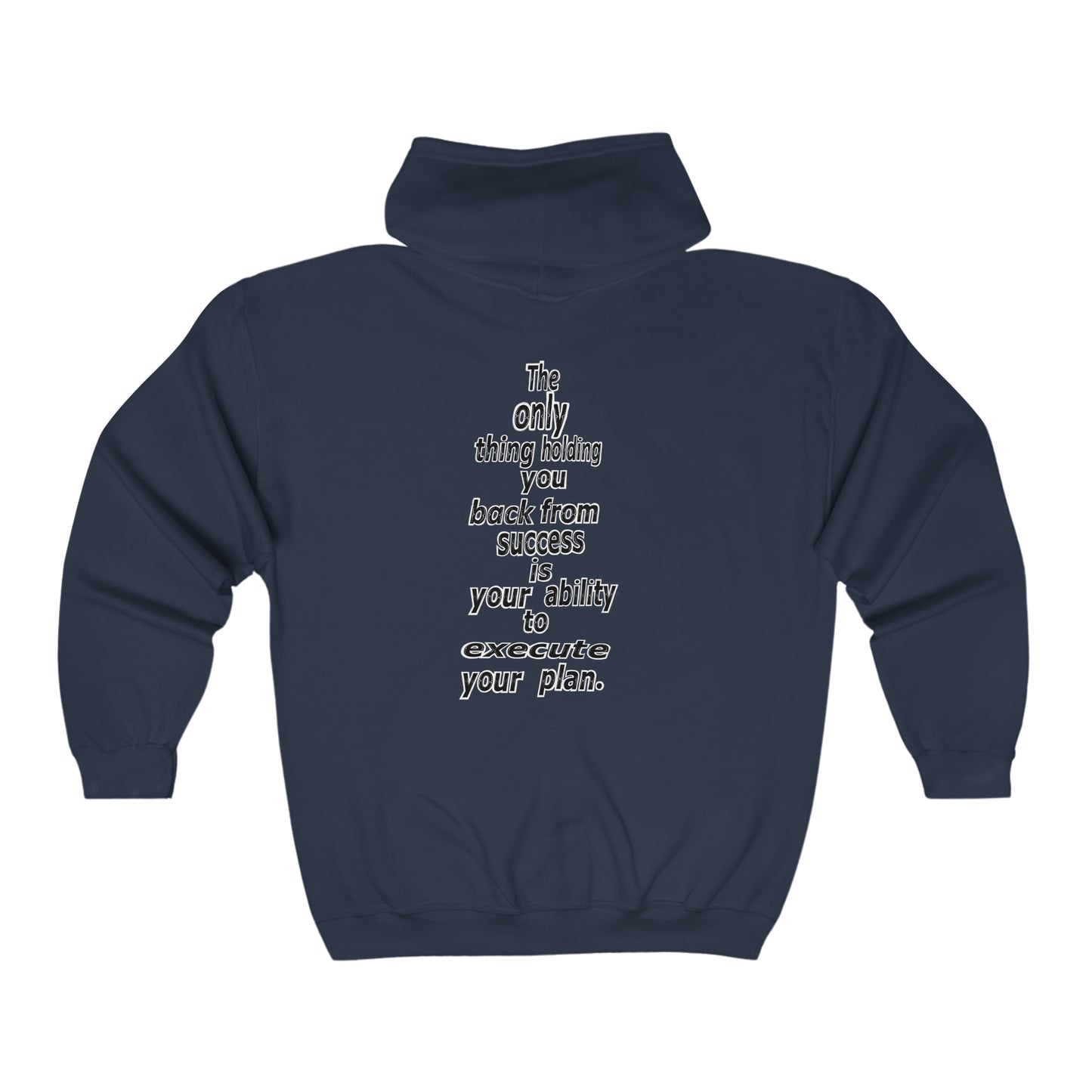 Copy of Million Dollar Mentality 2 -Unisex Heavy Blend™ Full Zip Hooded Sweatshirt