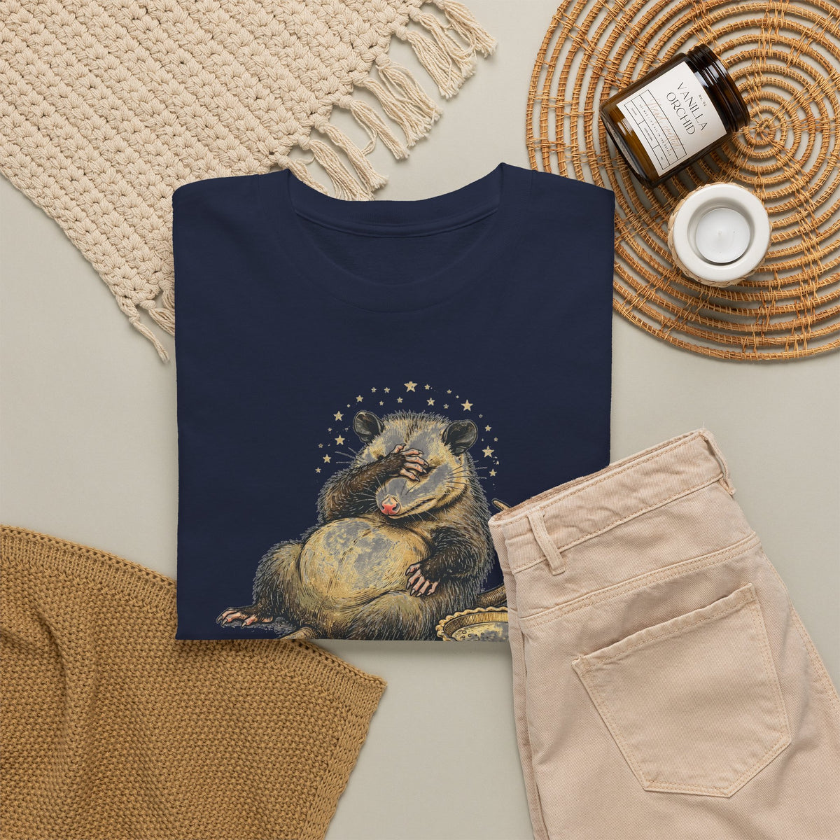 Zarigueya de Accion de Gracias - No Estoy Muerto, Es El Pavo - Camiseta en Espanol - Edicion Economica